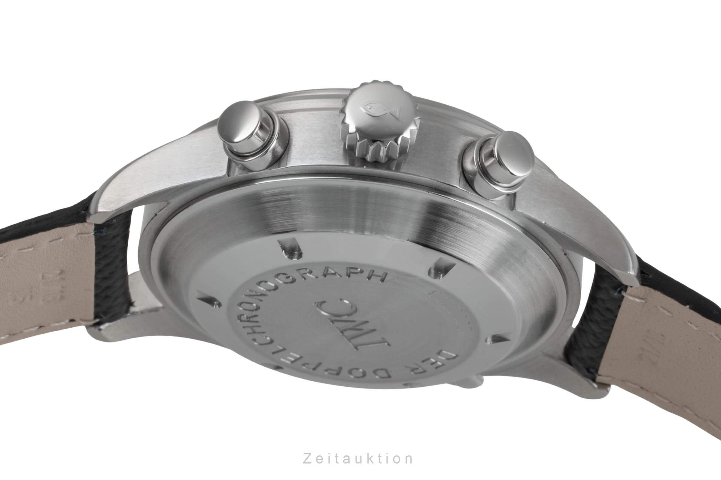 IWC Doppelchronograph chronograph steel automatic men's watch IW371302  [2500552]