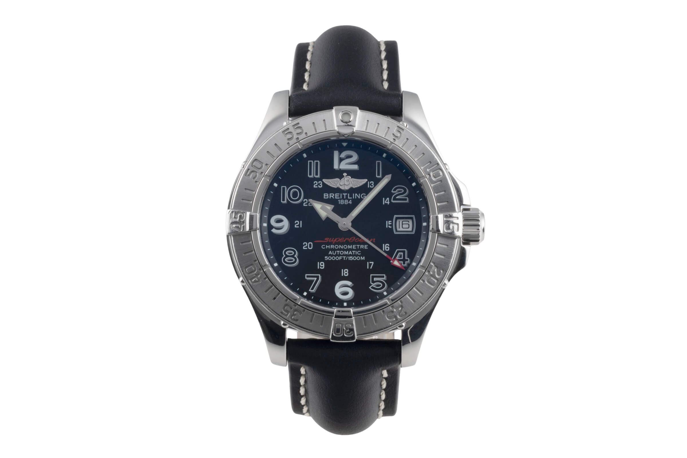 Breitling Superocean steel automatic men's watch A17360 LP: 5100EUR  [2500554]