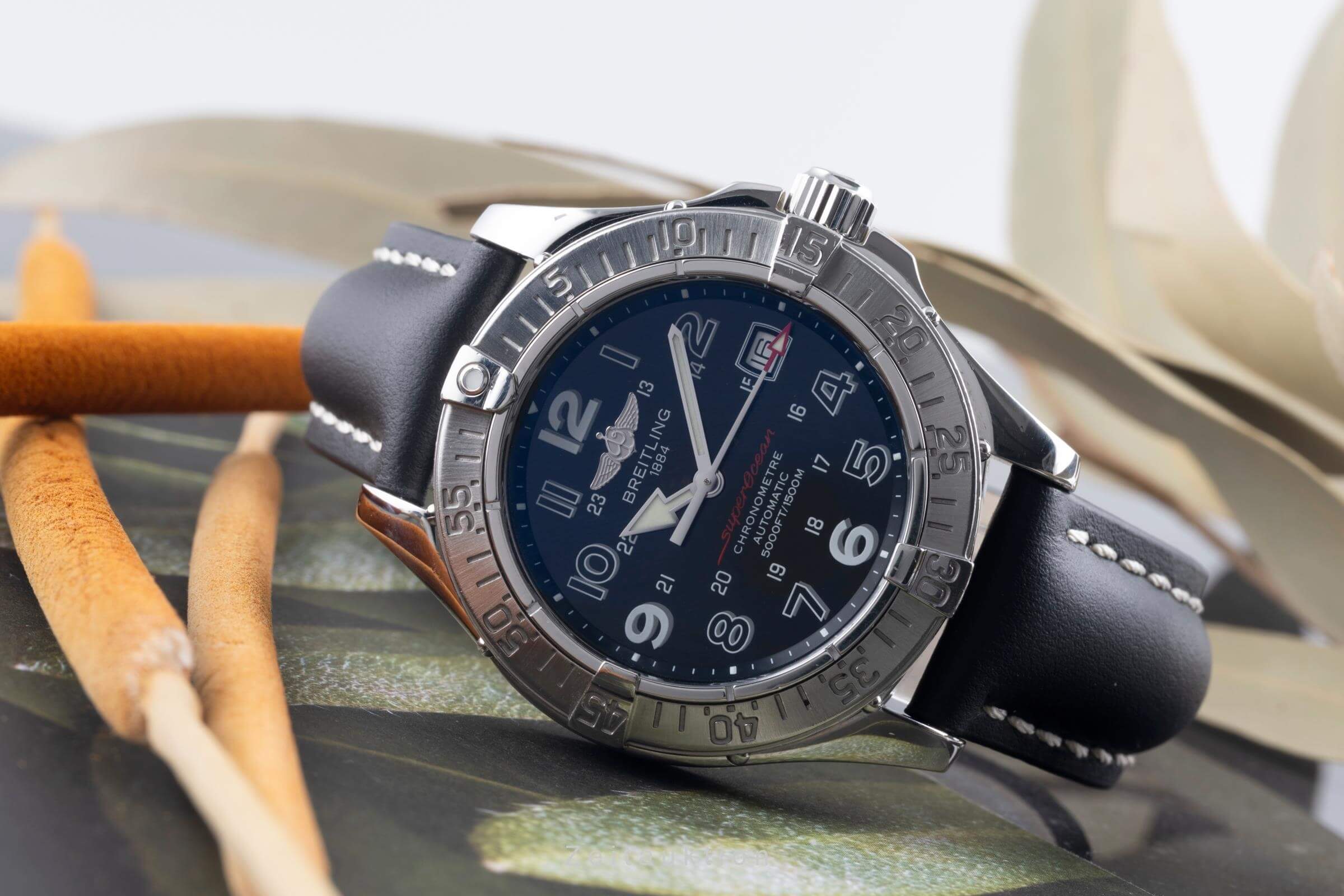 Breitling Superocean steel automatic men's watch A17360 LP: 5100EUR  [2500554]