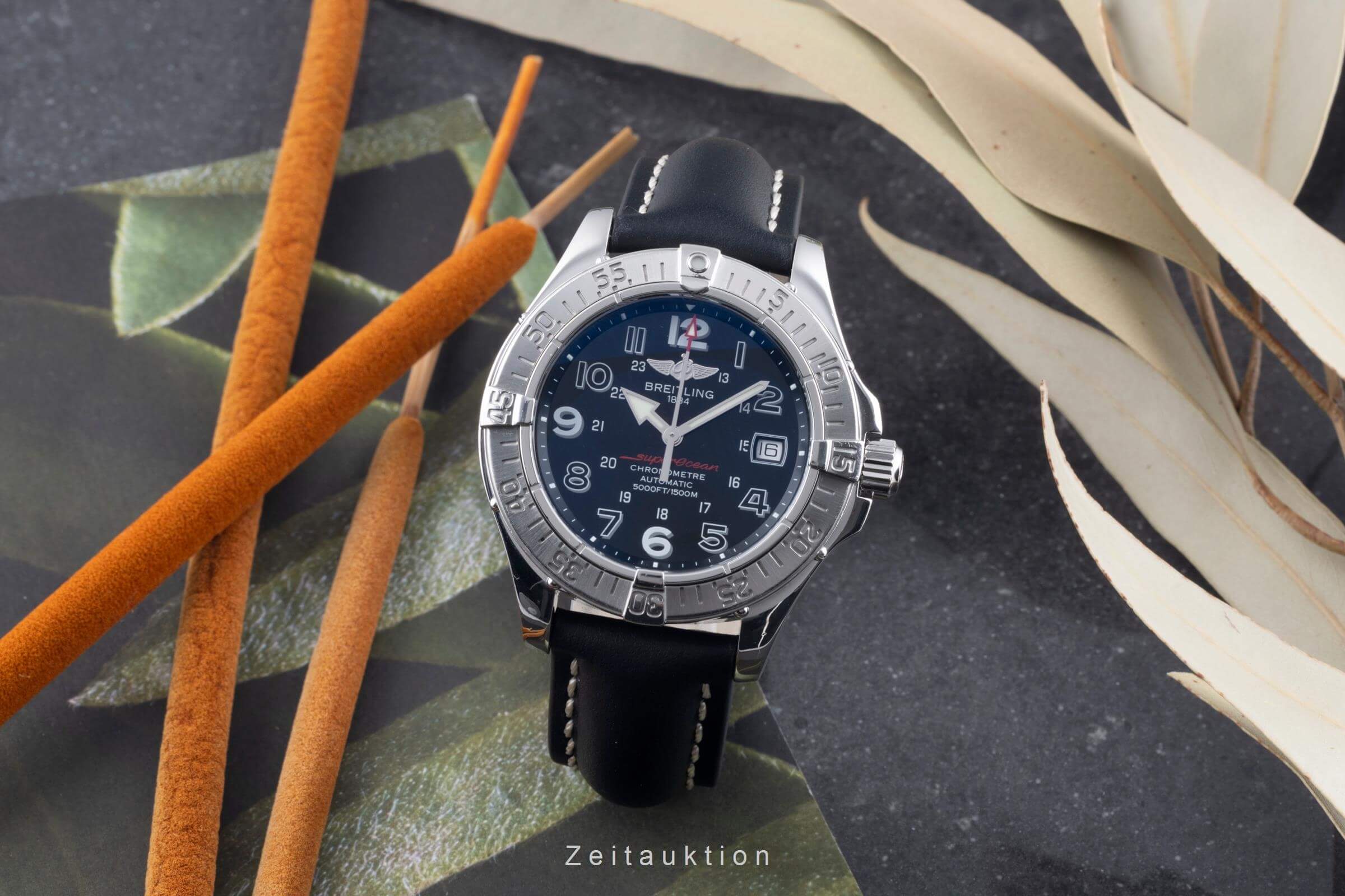 Breitling Superocean steel automatic men's watch A17360 LP: 5100EUR  [2500554]