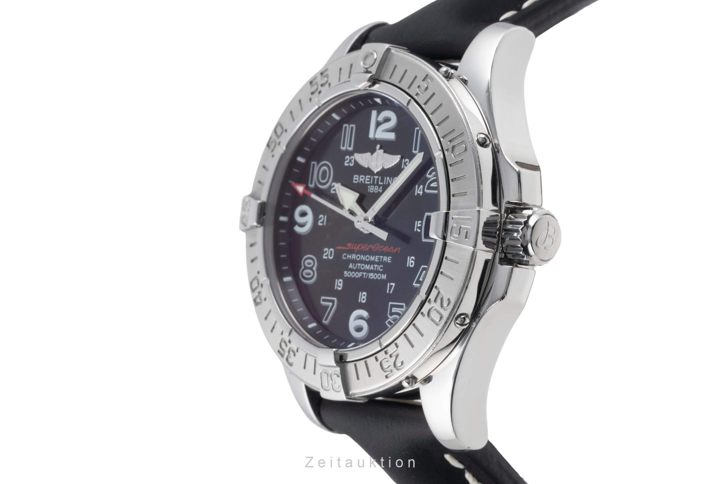 Breitling Superocean steel automatic men's watch A17360 LP: 5100EUR  [2500554]