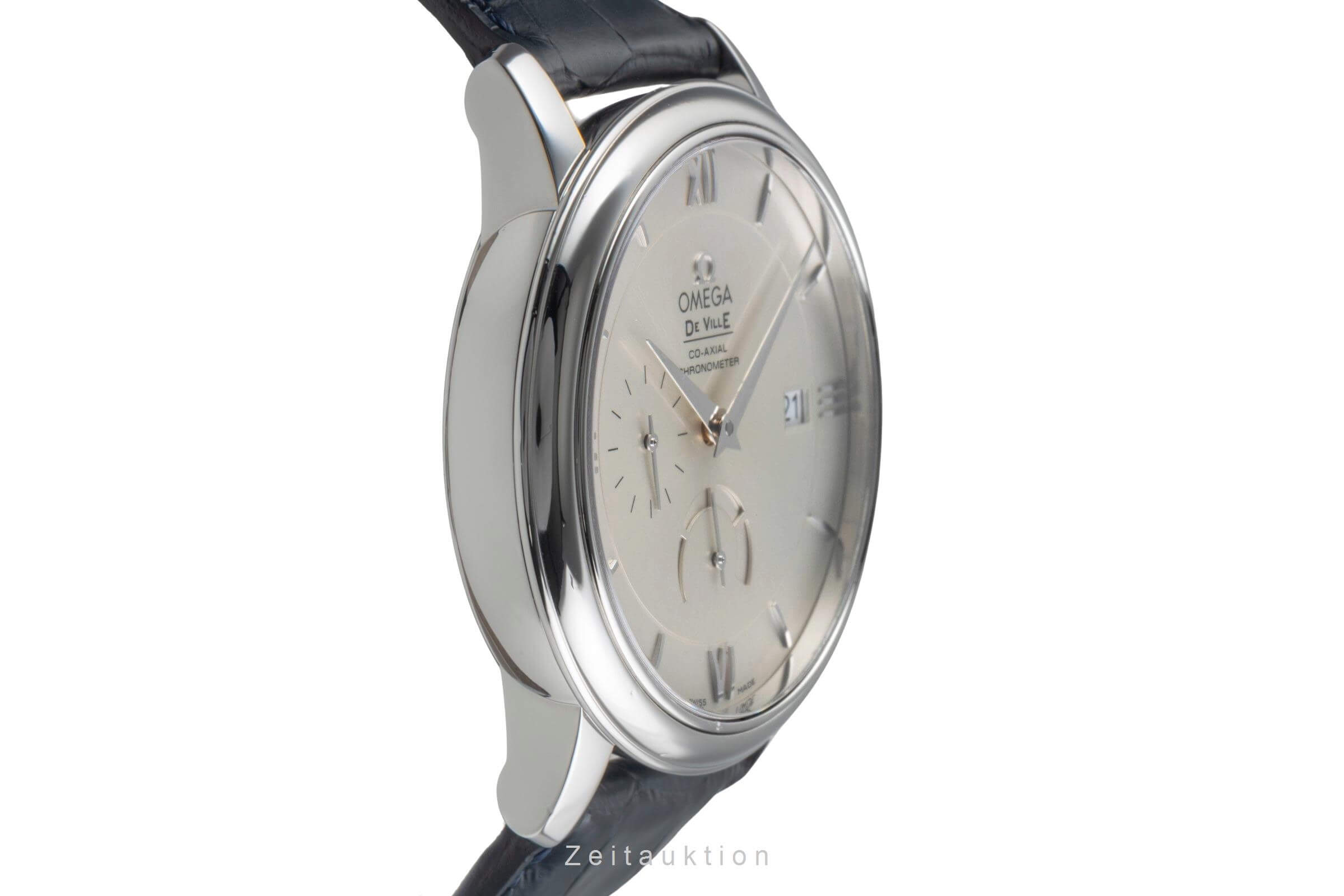 Omega De Ville acciaio automatismo orologio da uomo 424.13.40.21.02.001 LP: 6200EUR  [2500563]