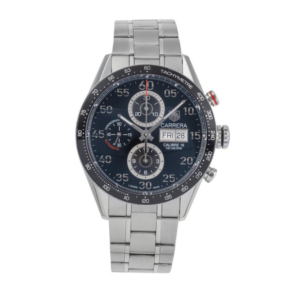Tag Heuer Carrera chronograph steel automatic men's watch CV2A10.BA0796 LP: 5350EUR  [2500568]