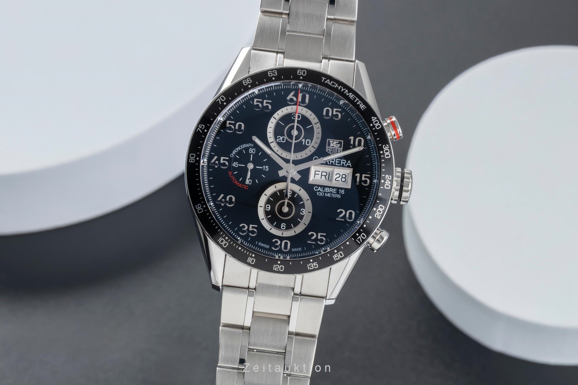 Tag Heuer Carrera chronograph steel automatic men's watch CV2A10.BA0796 LP: 5350EUR  [2500568]