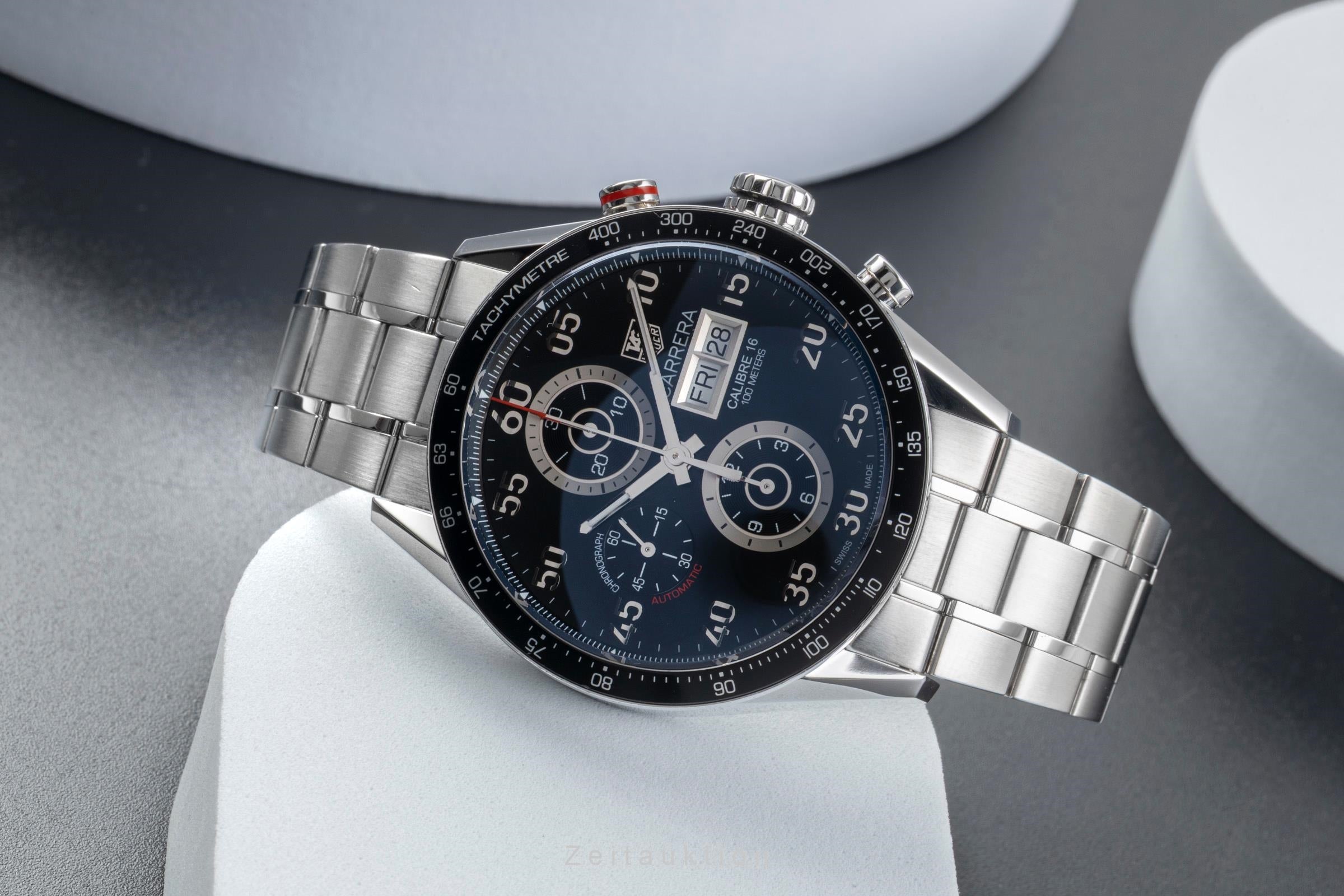 Tag Heuer Carrera chronograph steel automatic men's watch CV2A10.BA0796 LP: 5350EUR  [2500568]