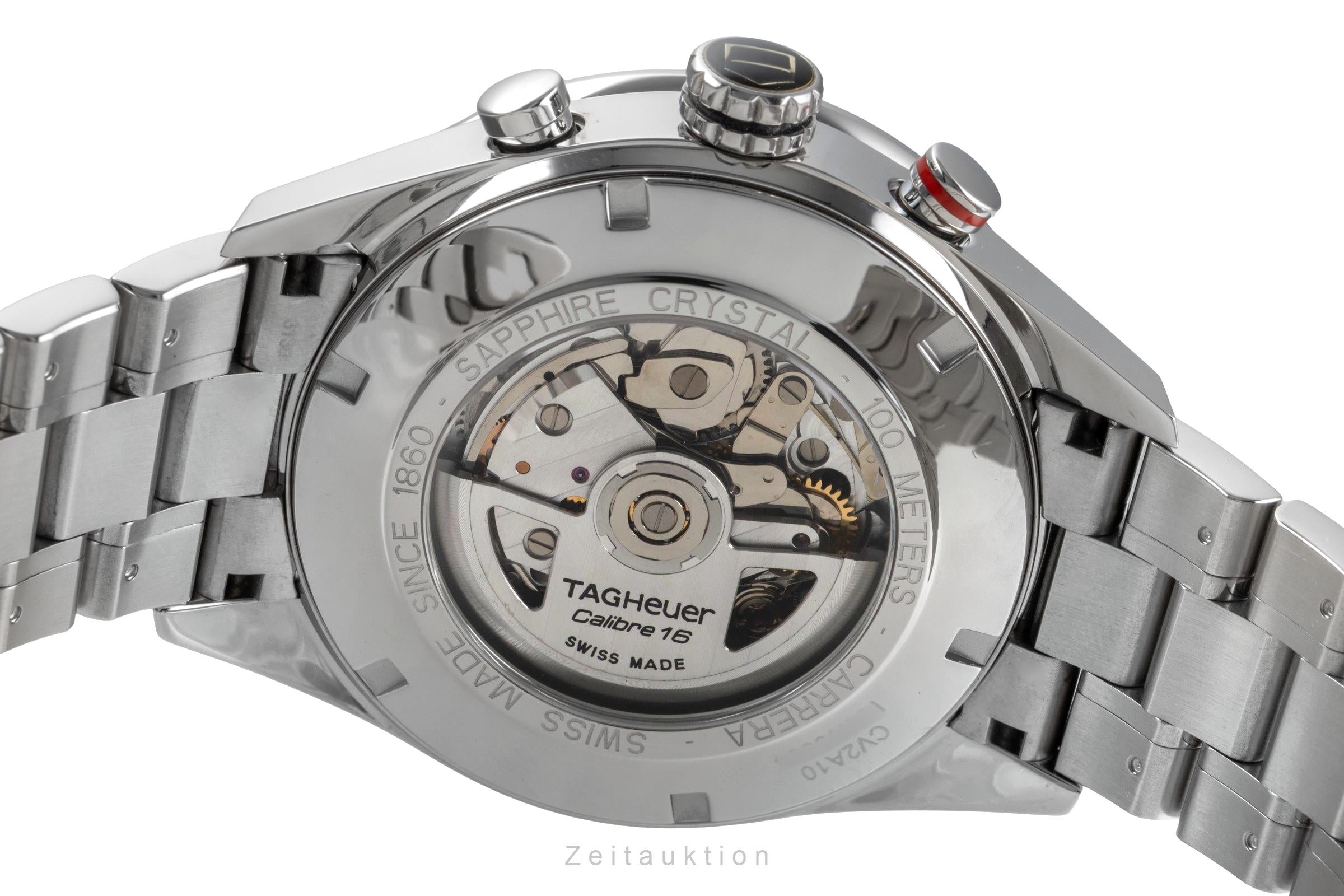 Tag Heuer Carrera chronograph steel automatic men's watch CV2A10.BA0796 LP: 5350EUR  [2500568]
