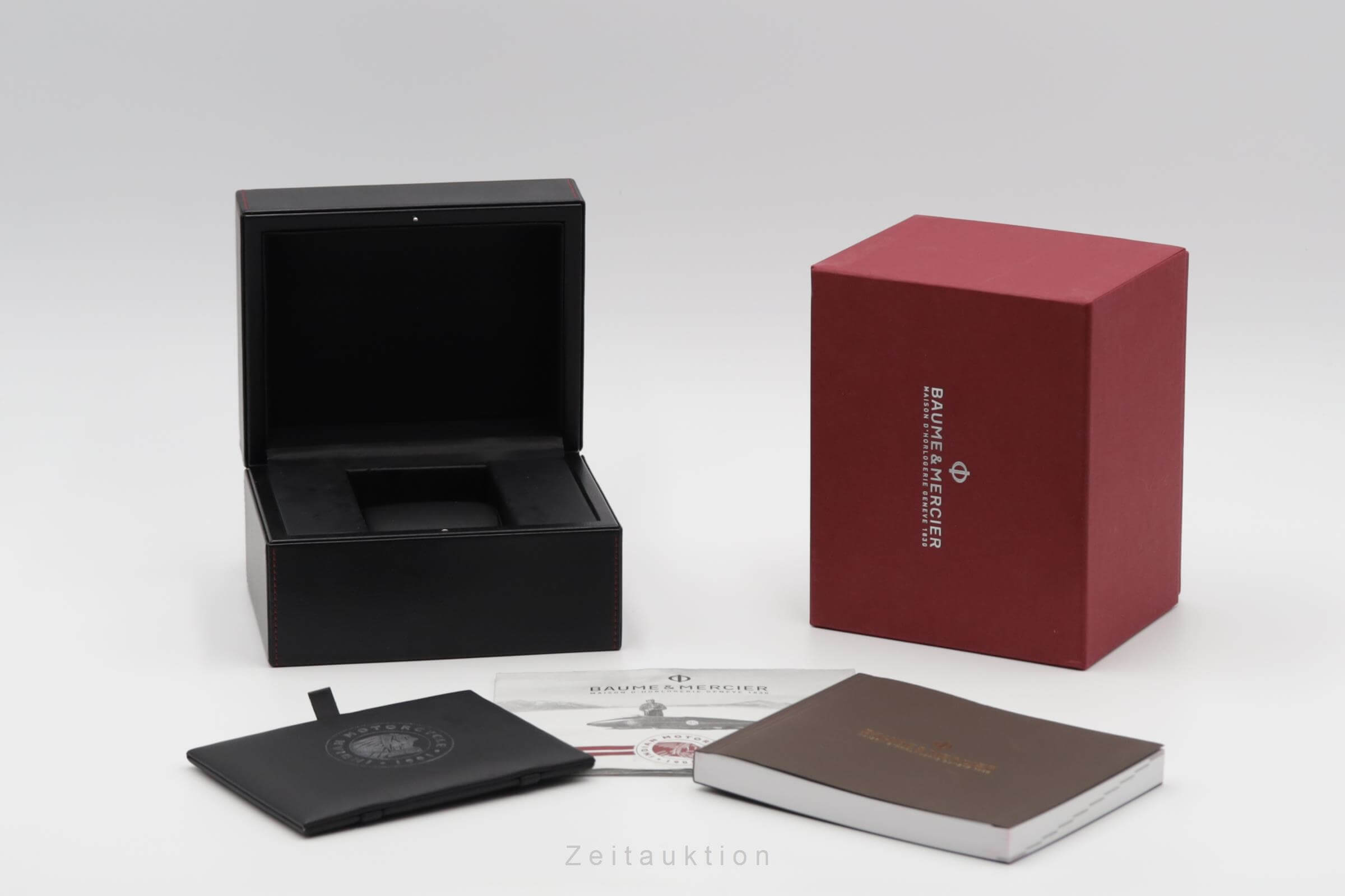 Baume & Mercier Clifton cronografo acciaio automatismo orologio da uomo 65843 M0A10402 LP: 4900EUR Limited  [2500569]