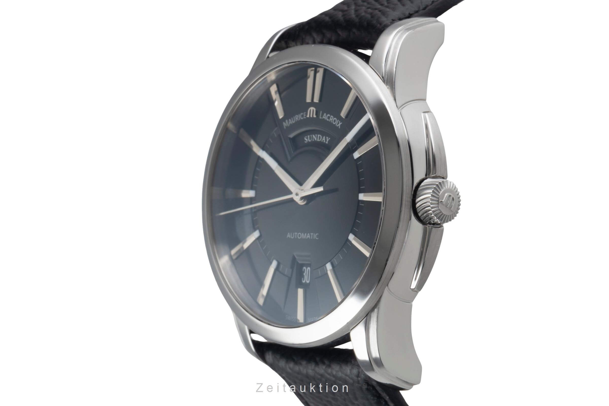 Maurice Lacroix Pontos steel automatic men's watch PT6158-SS001-33E  [2500571]