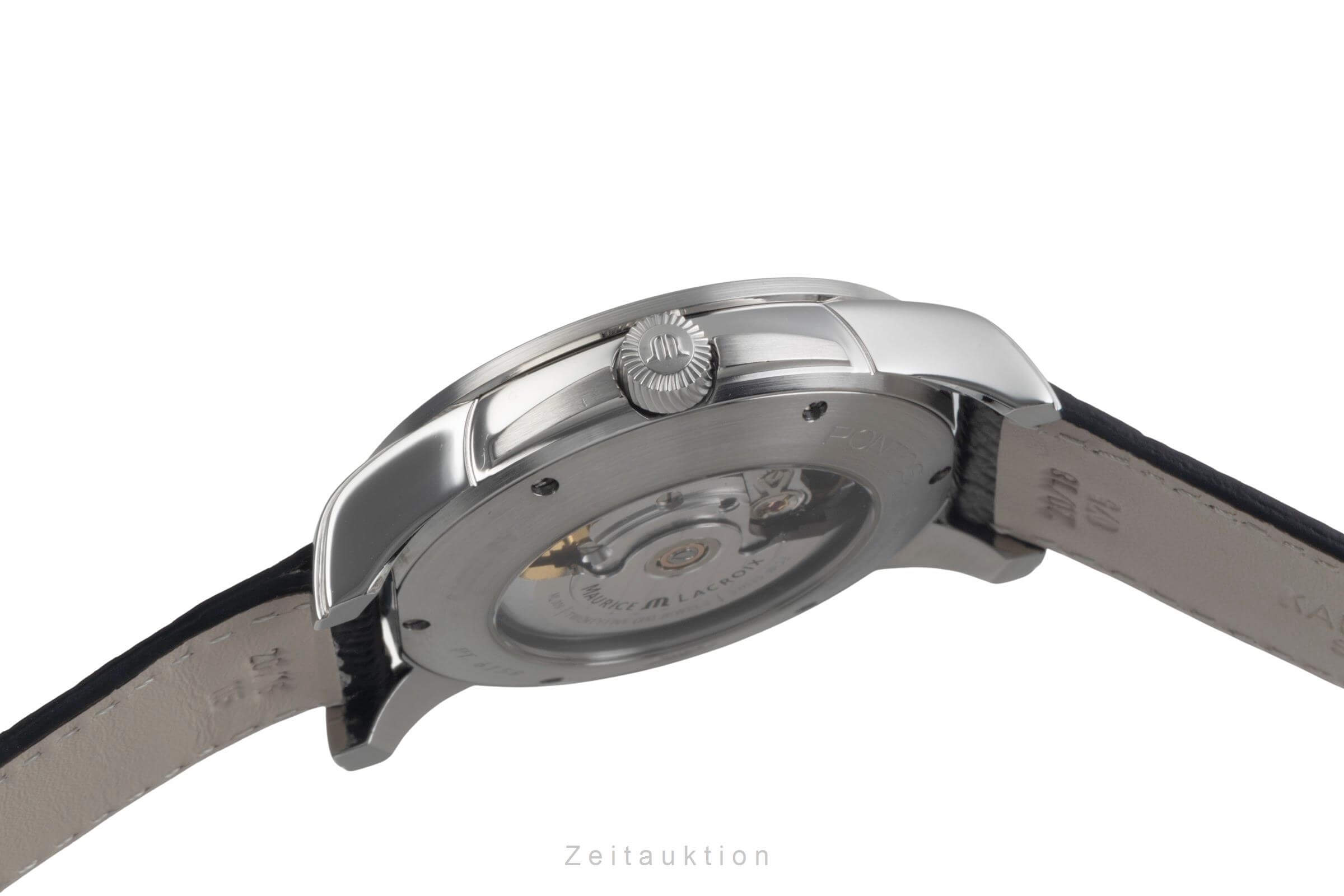 Maurice Lacroix Pontos steel automatic men's watch PT6158-SS001-33E  [2500571]