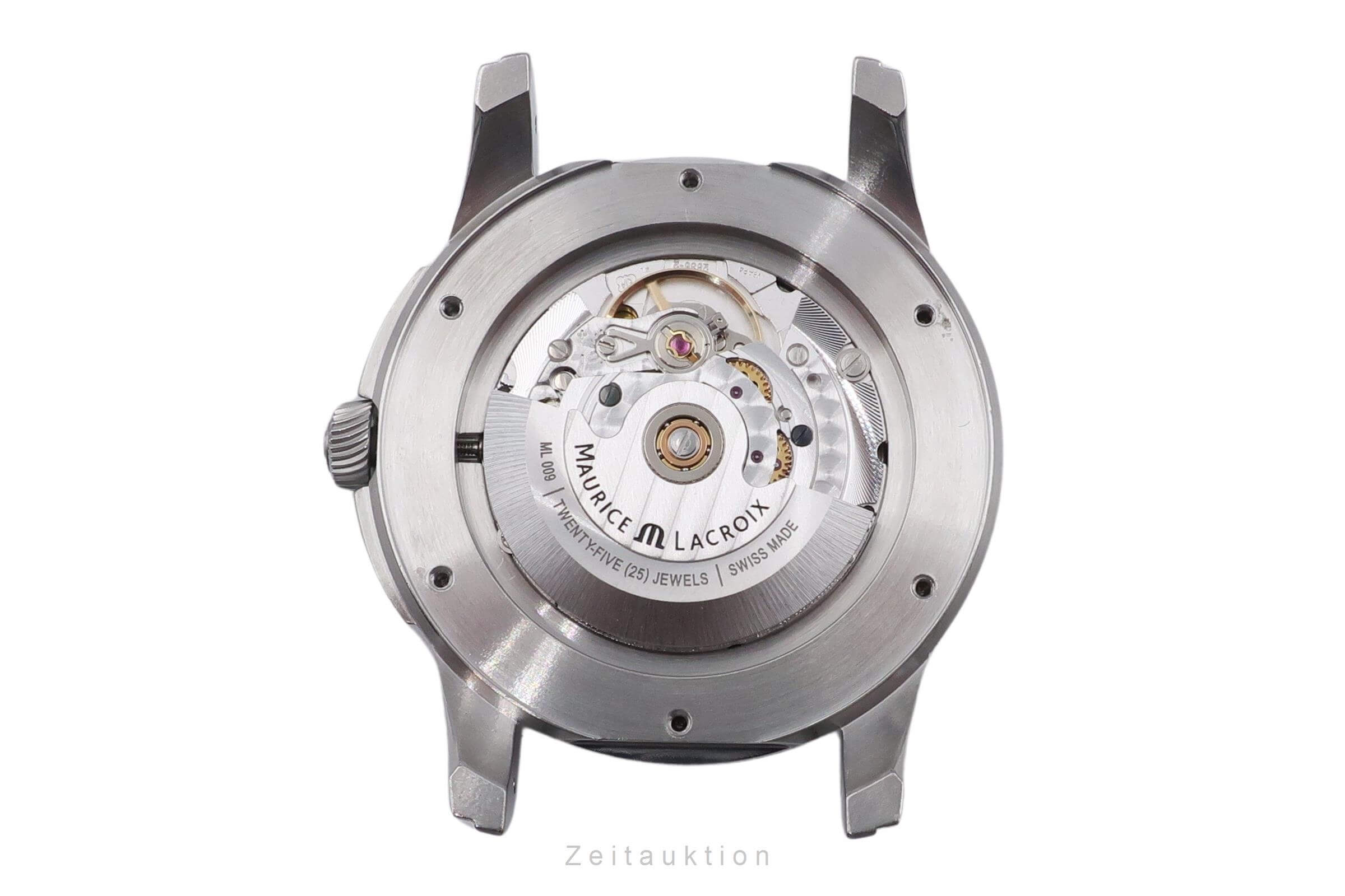 Maurice Lacroix Pontos steel automatic men's watch PT6158-SS001-33E  [2500571]