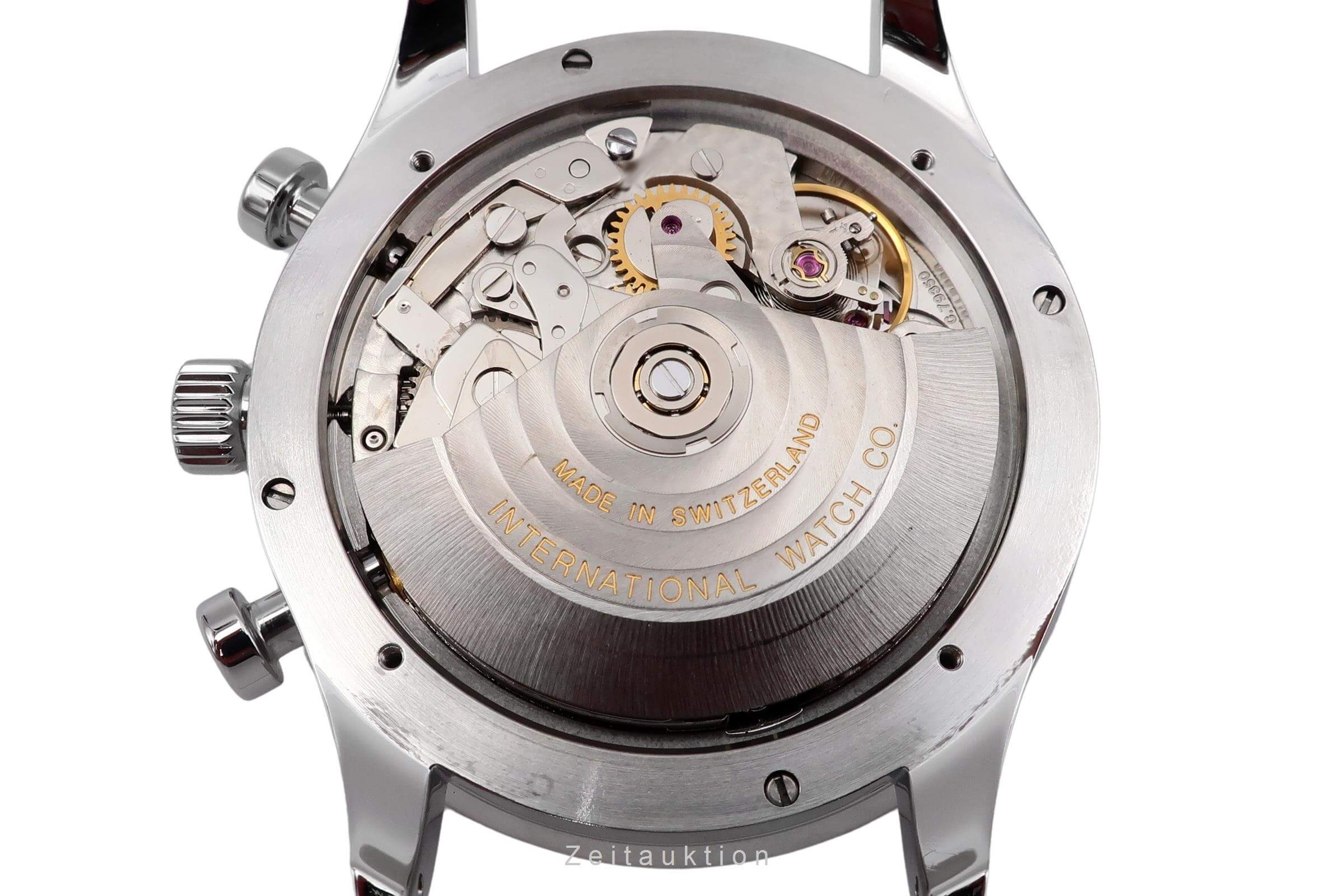 IWC Portugieser cronografo acciaio automatismo orologio da uomo IW371432 LP: 9100EUR Limited  [2500580]