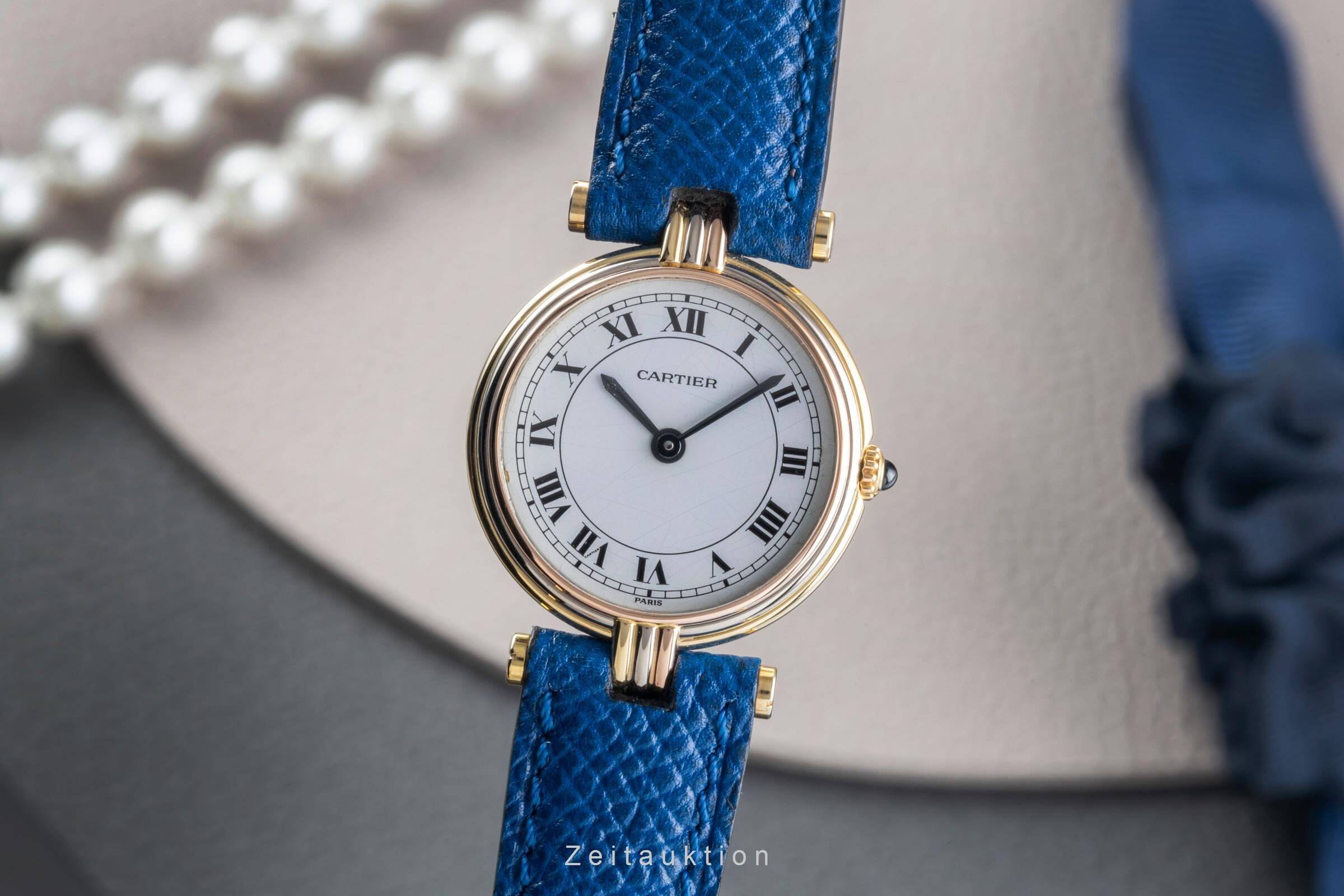 Cartier Trinity oro de 18 quilates cuarzo reloj para damas  81004  [2500584]