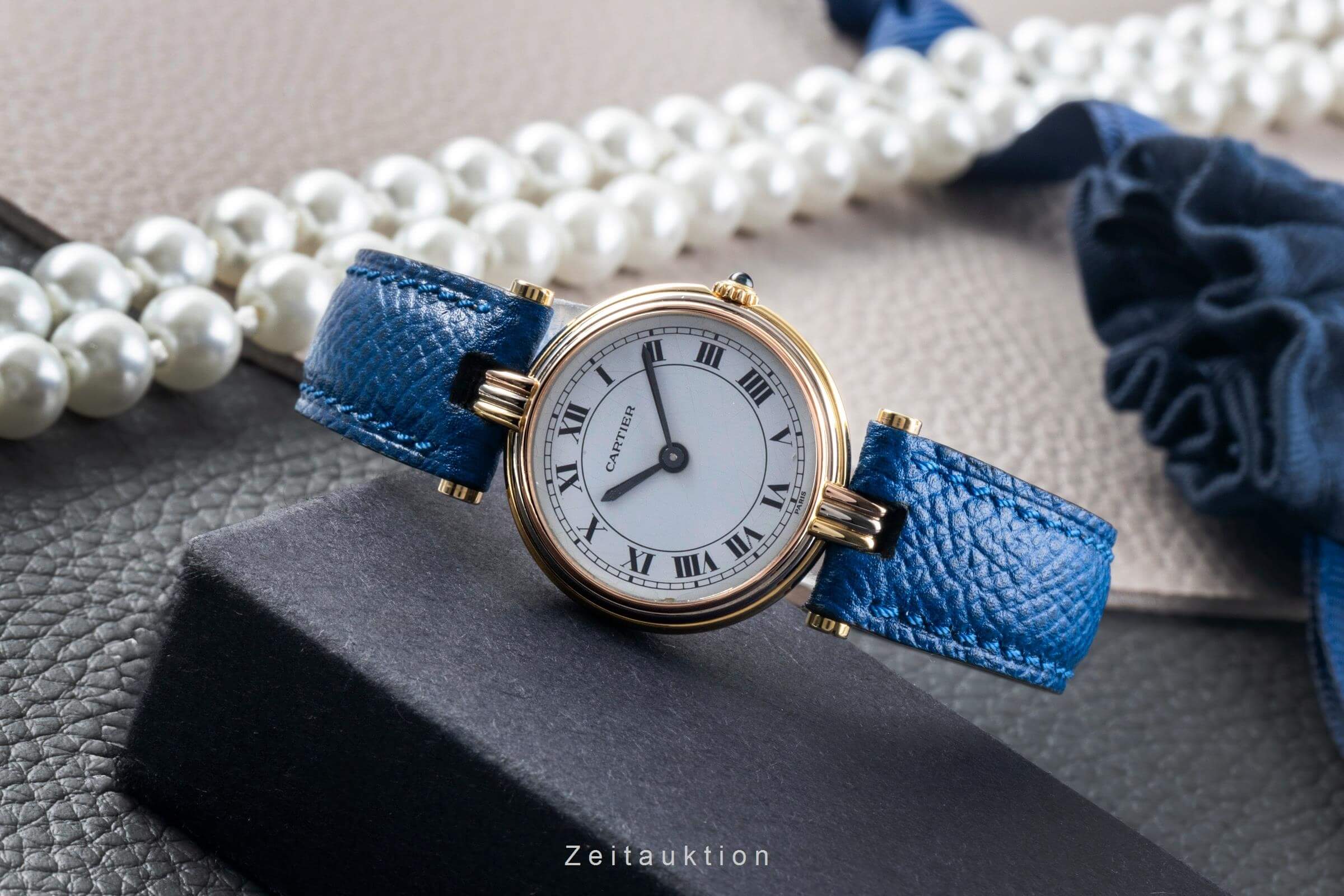 Cartier Trinity oro de 18 quilates cuarzo reloj para damas  81004  [2500584]