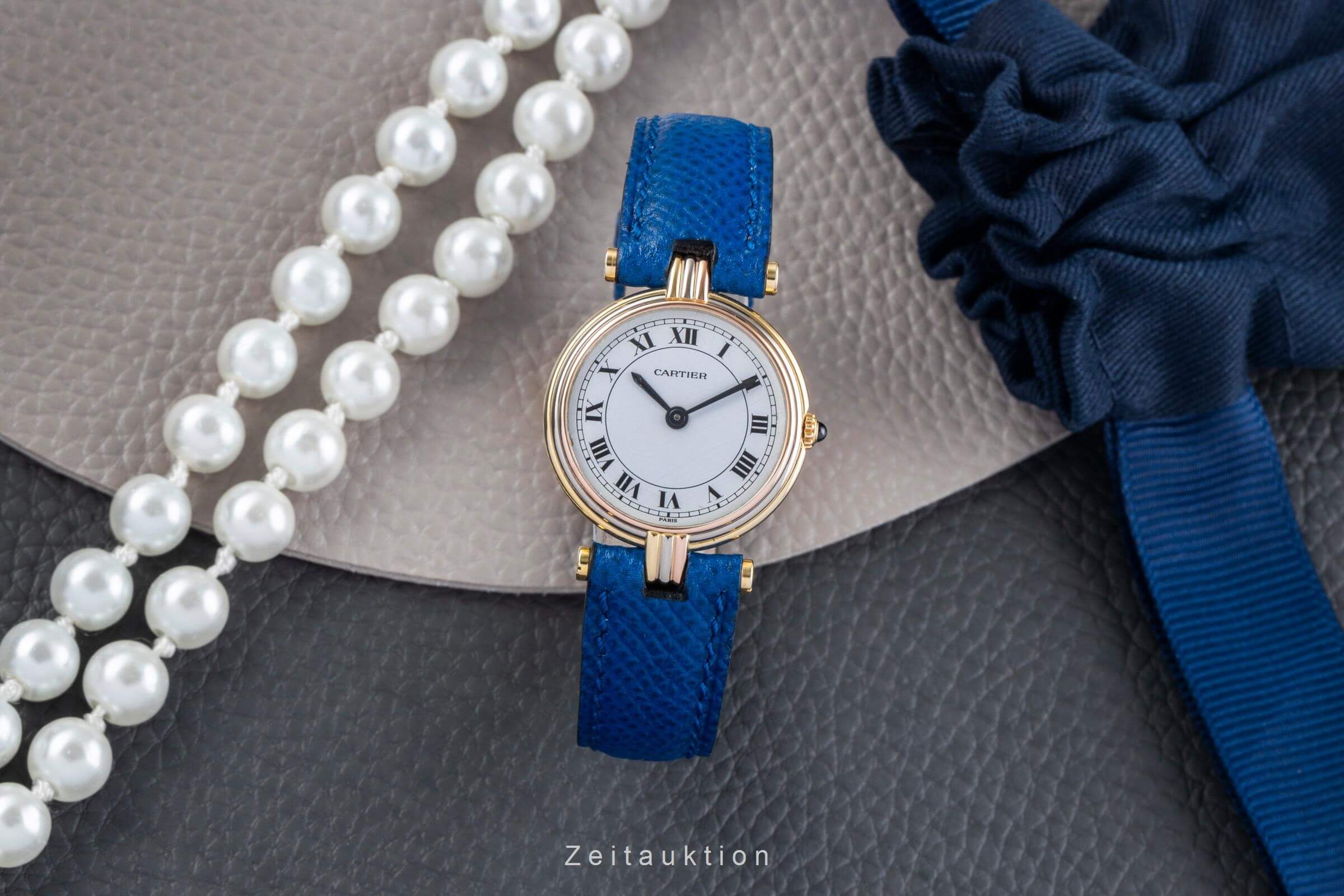 Cartier Trinity oro de 18 quilates cuarzo reloj para damas  81004  [2500584]