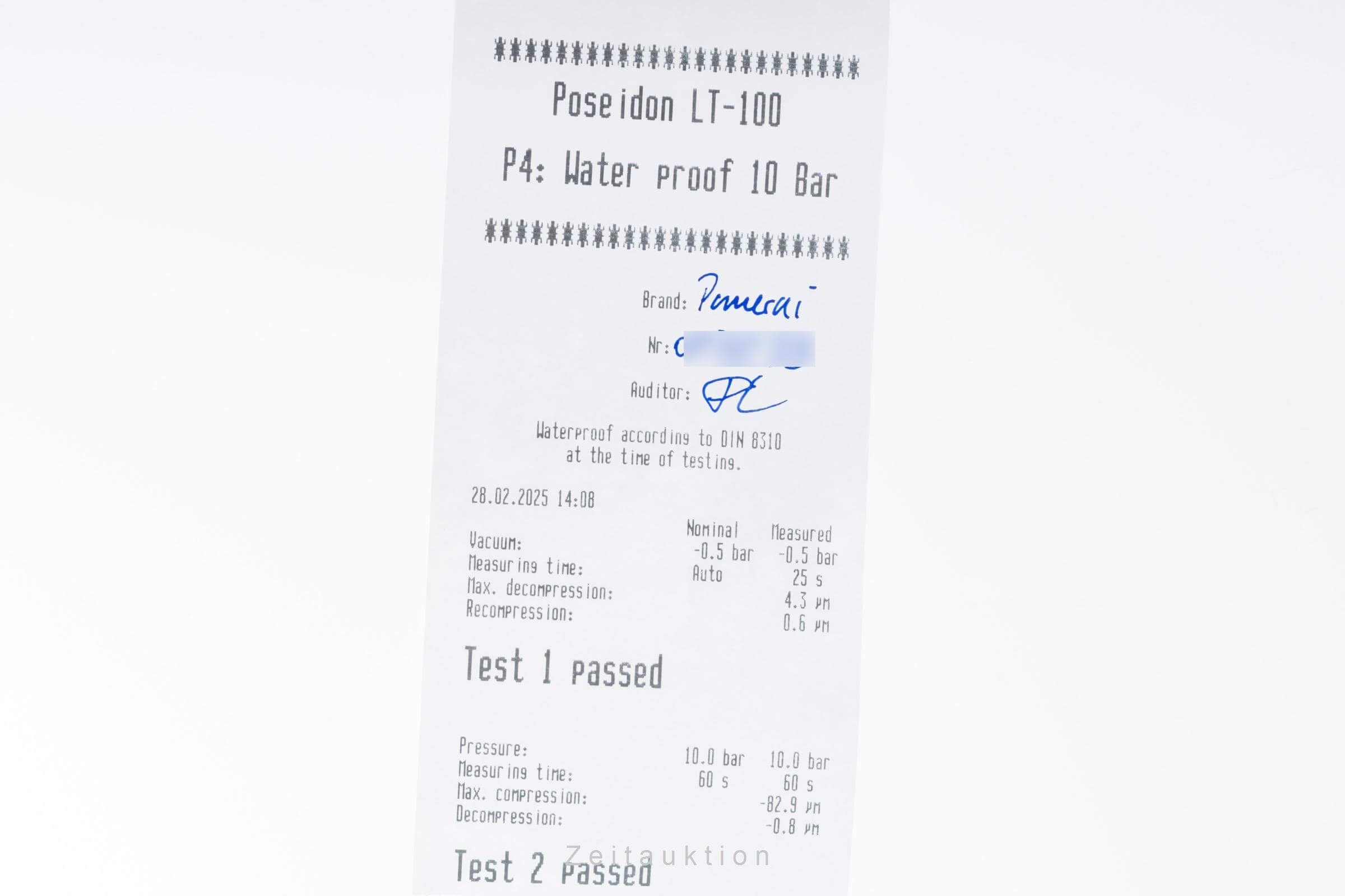 Panerai Luminor  acciaio automatismo orologio da uomo PAM01086 LP: 5700EUR  [2500595]