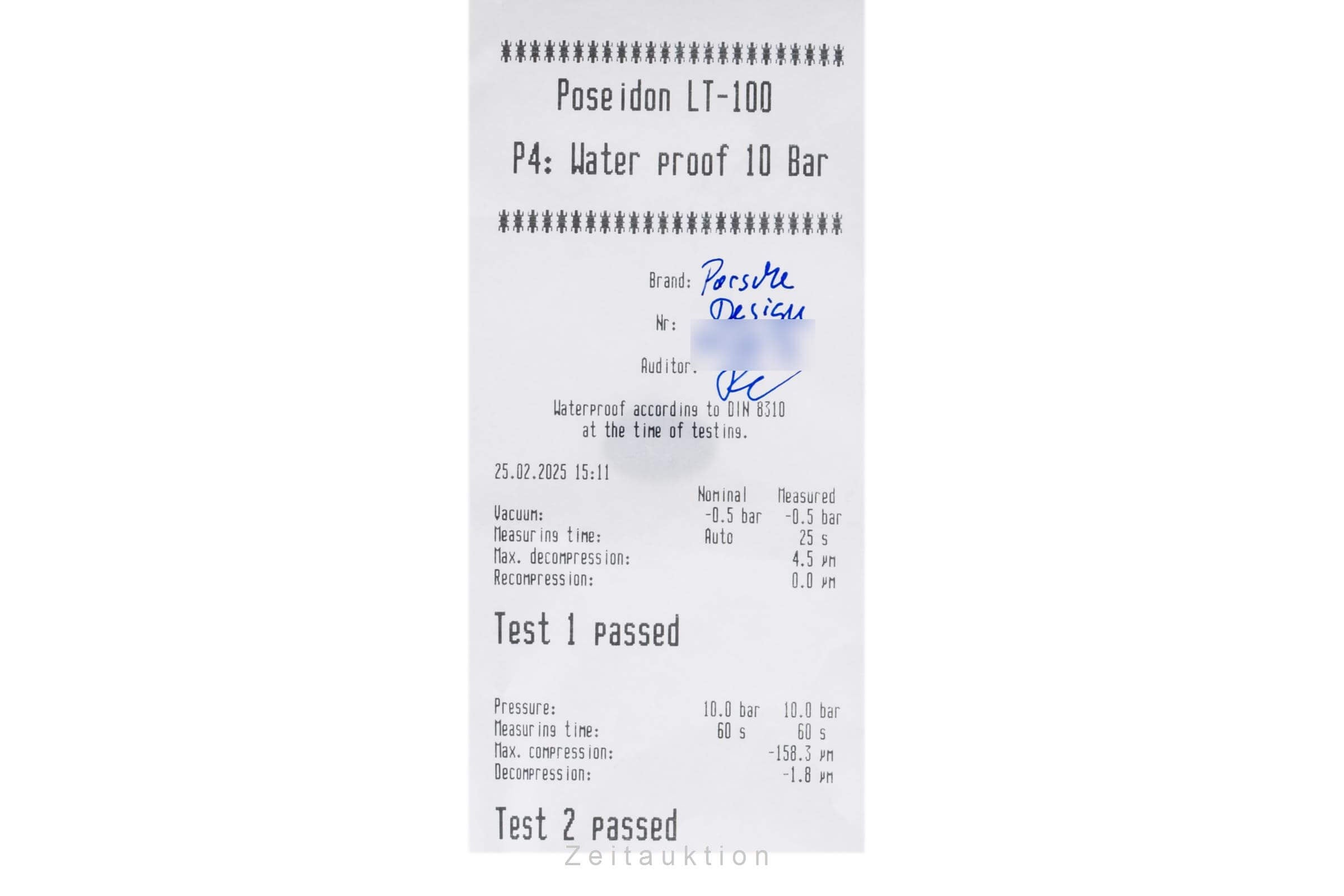 Porsche Design 1919 Datetimer Series 1 Titan Automatik Ref. 6020.3.01.001  [2500599]