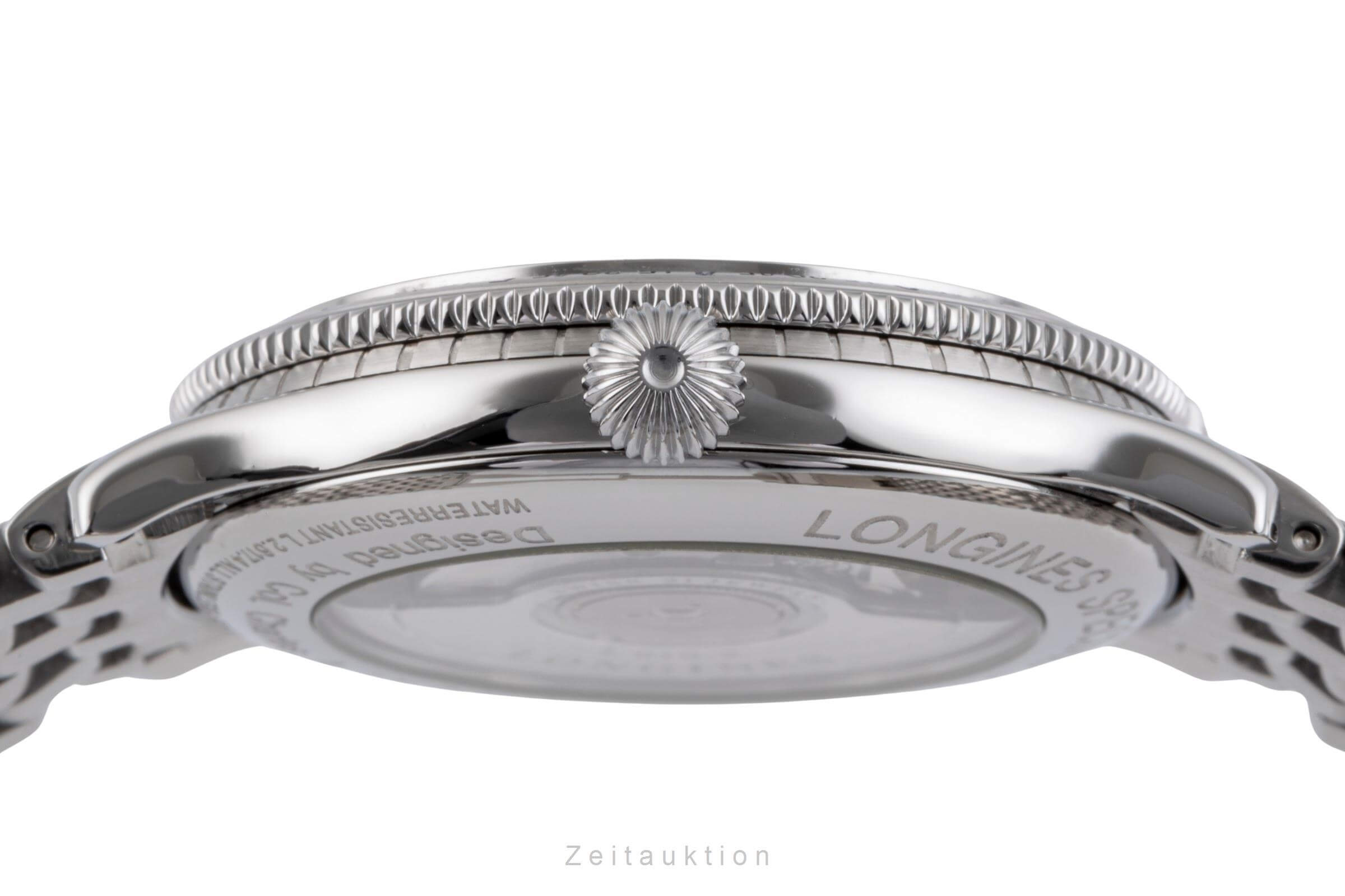 Longines Lindbergh Stundenwinkel acier automatique montre pour hommes L2.617.4  [2500601]