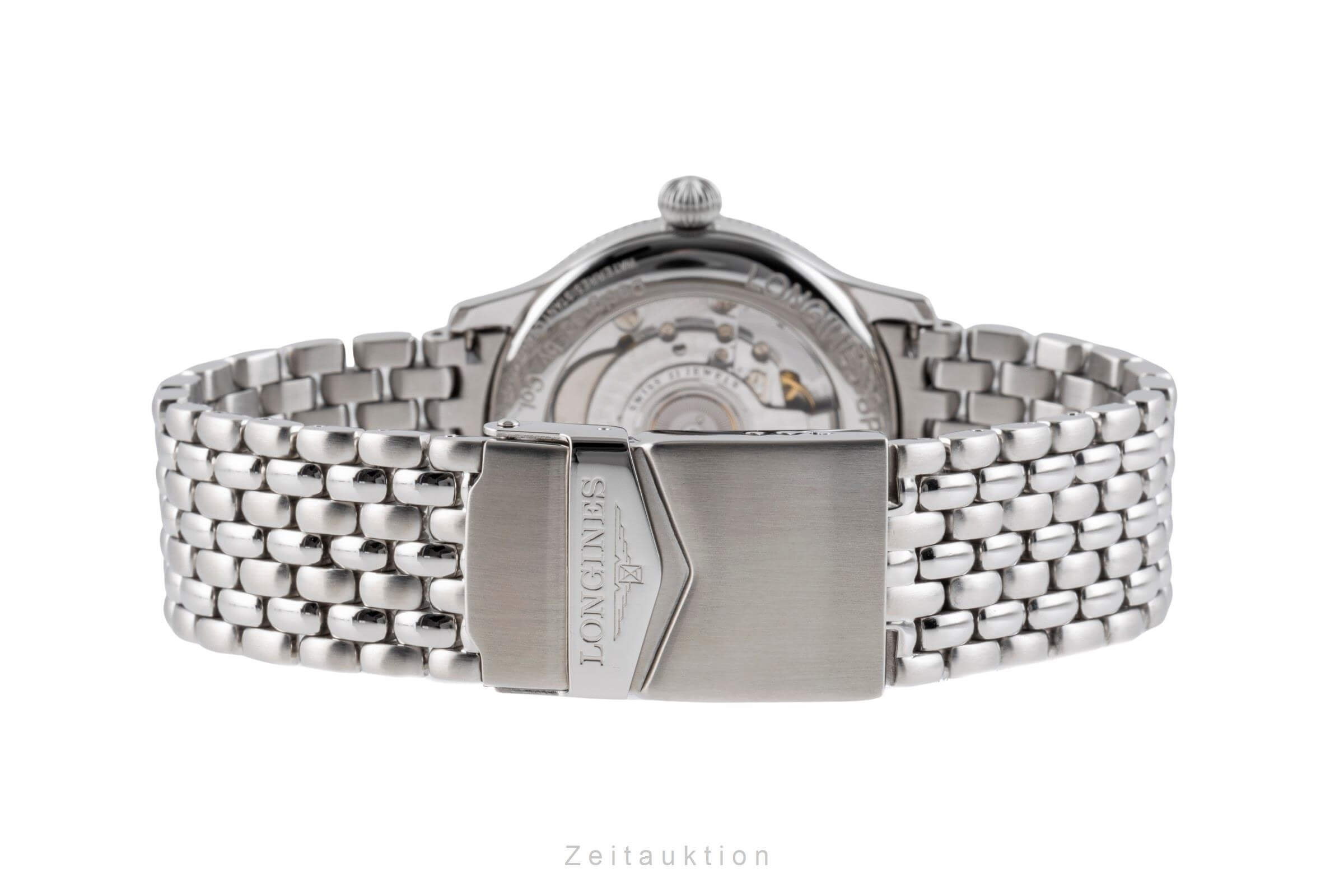 Longines Lindbergh Stundenwinkel acier automatique montre pour hommes L2.617.4  [2500601]