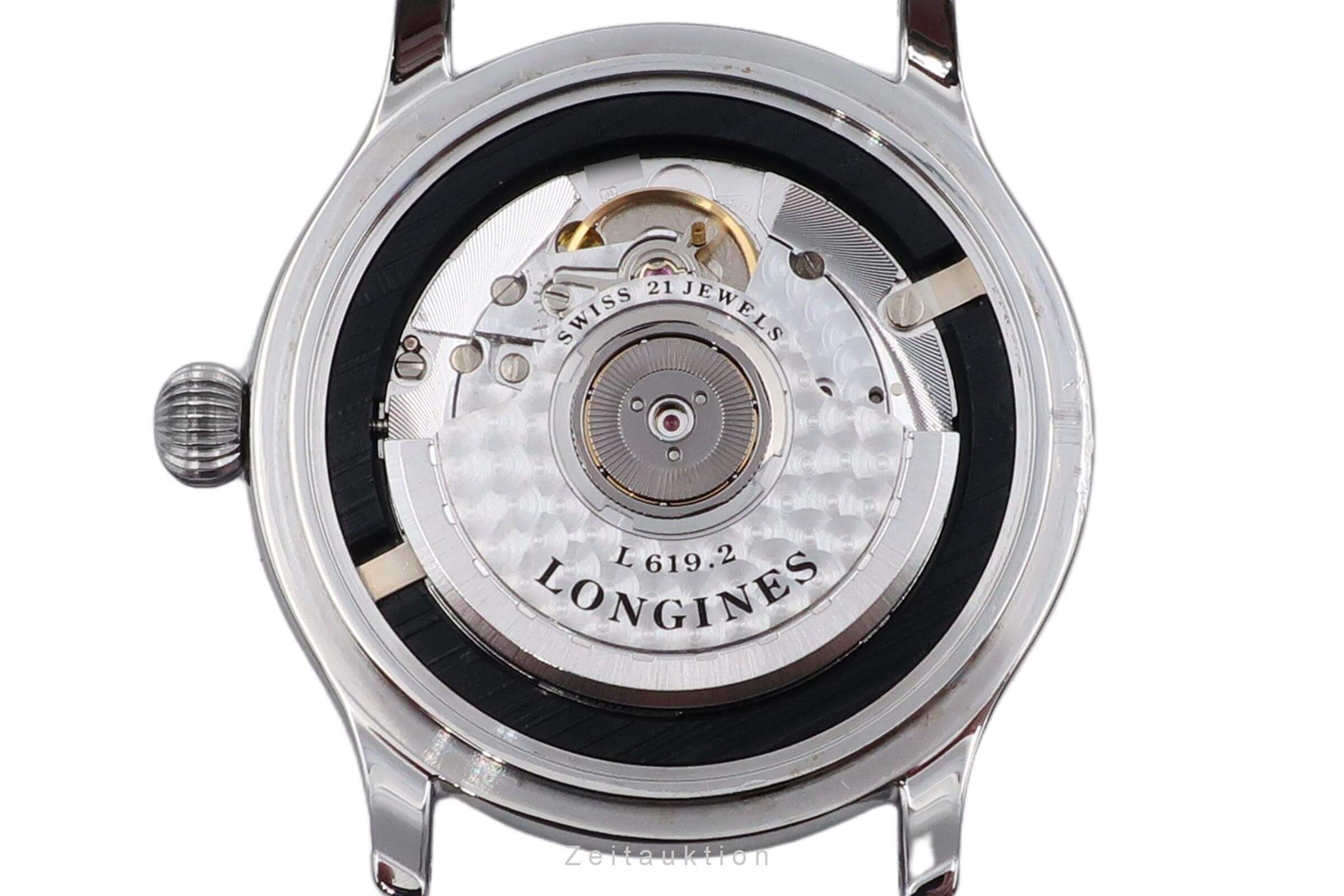 Longines Lindbergh Stundenwinkel acier automatique montre pour hommes L2.617.4  [2500601]
