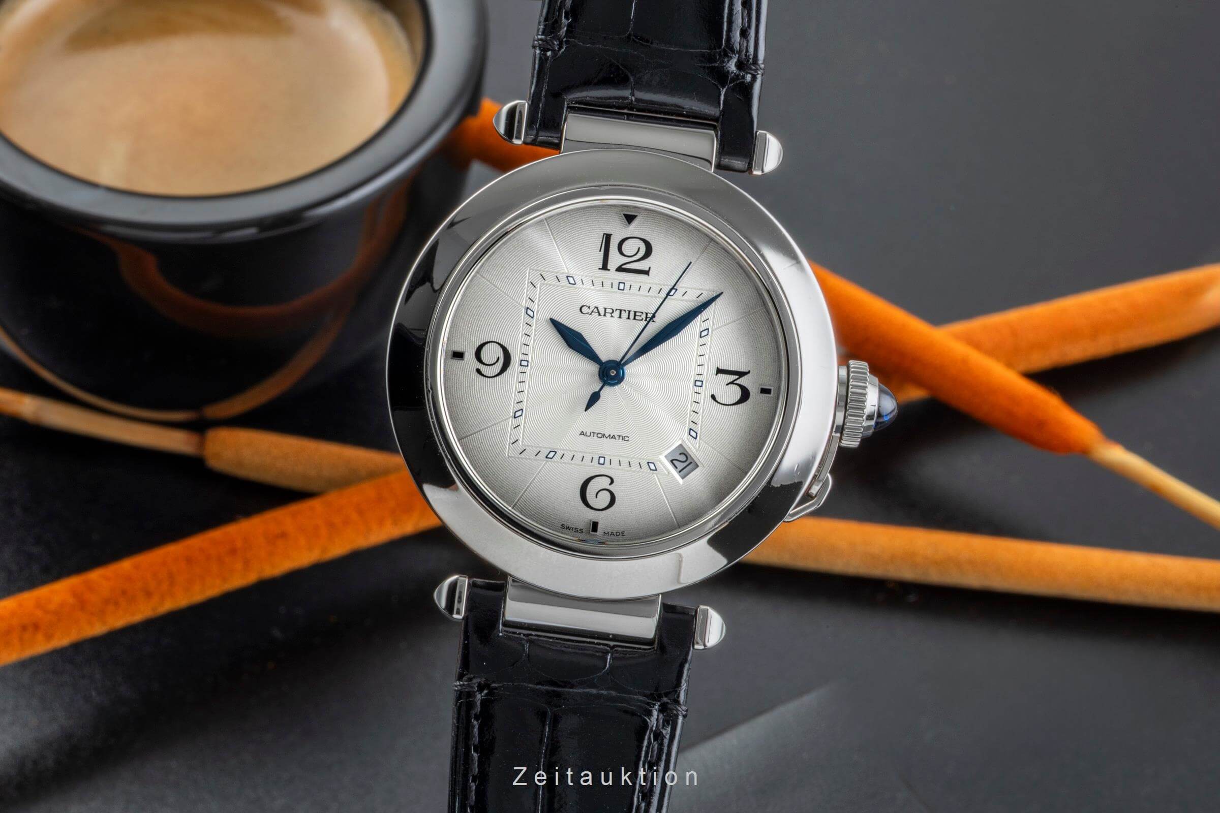 Cartier Pasha acier automatique montre pour hommes WSPA0010  [2500606]