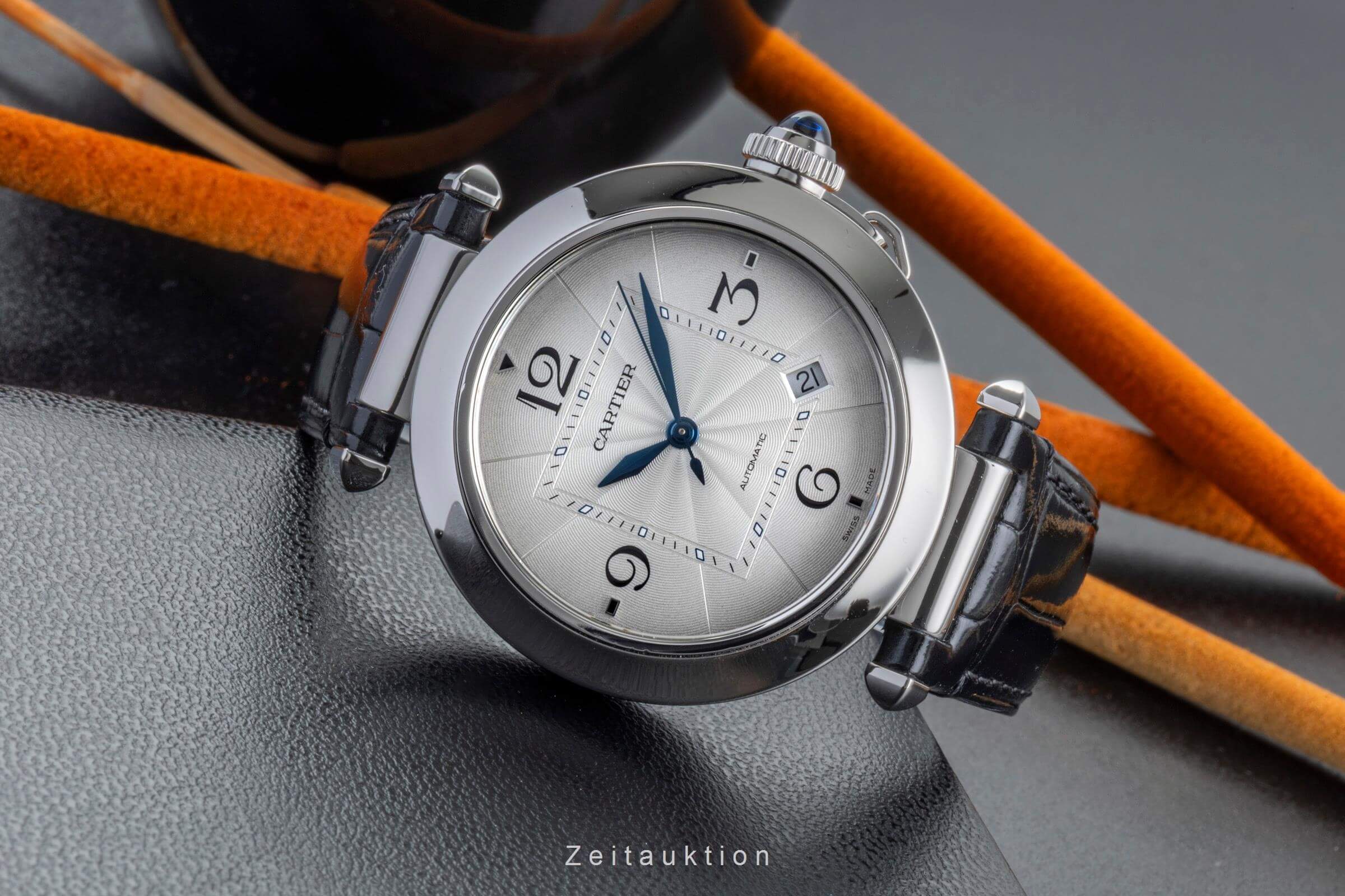 Cartier Pasha acier automatique montre pour hommes WSPA0010  [2500606]