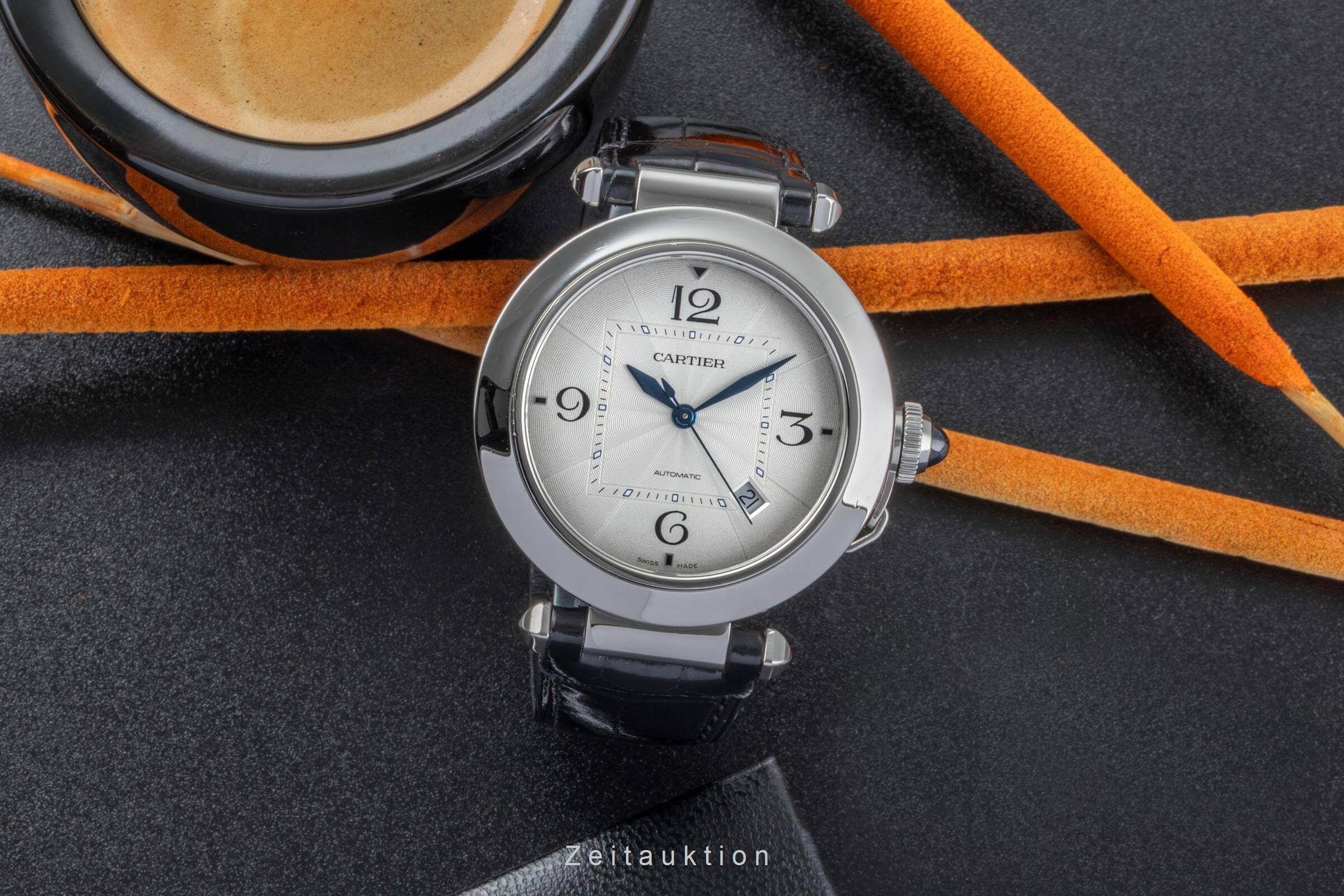 Cartier Pasha acier automatique montre pour hommes WSPA0010  [2500606]