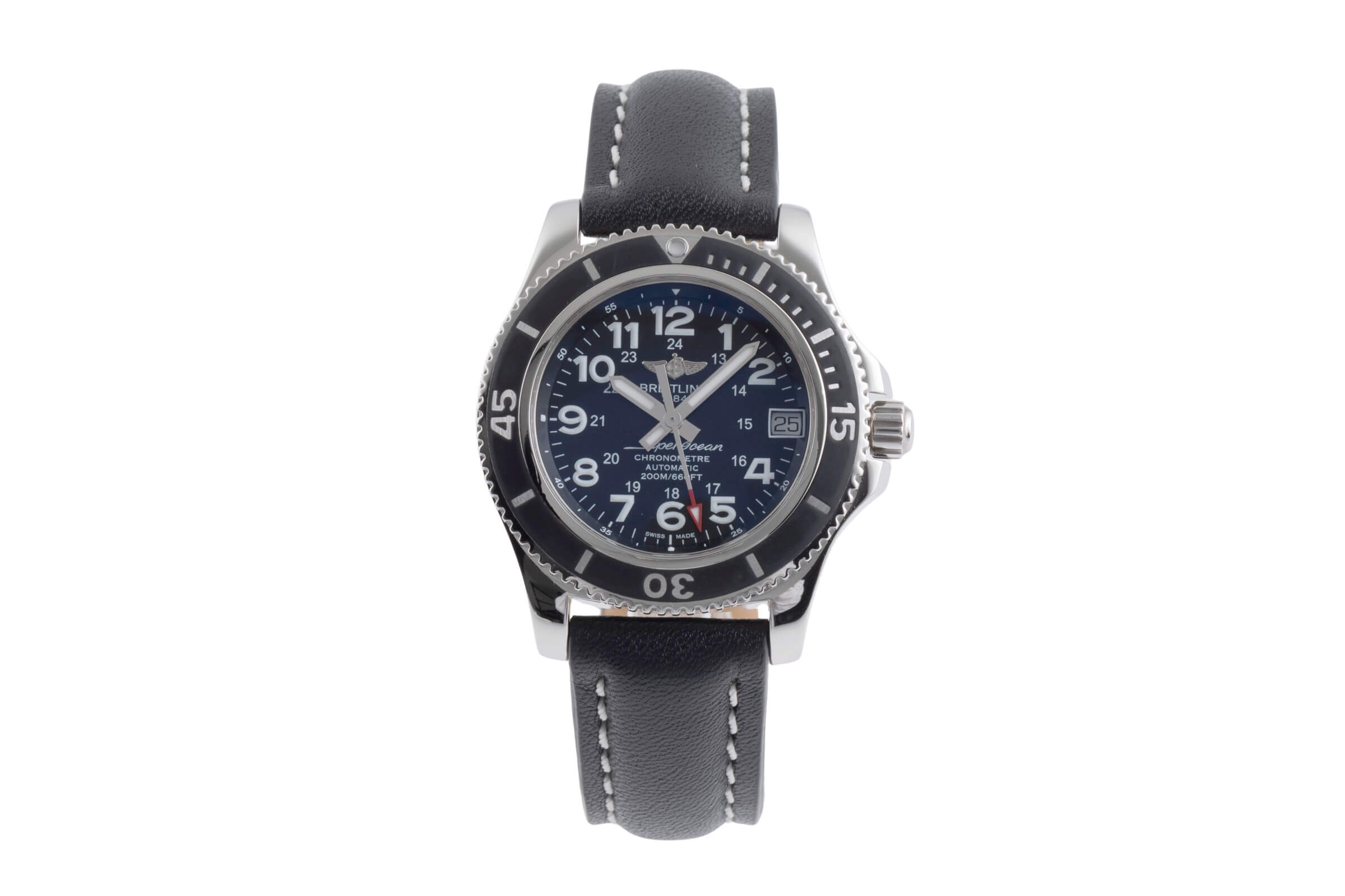 Breitling Superocean acero automático reloj para caballeros A17312C9/BD91 LP: 5050EUR  [2500611]