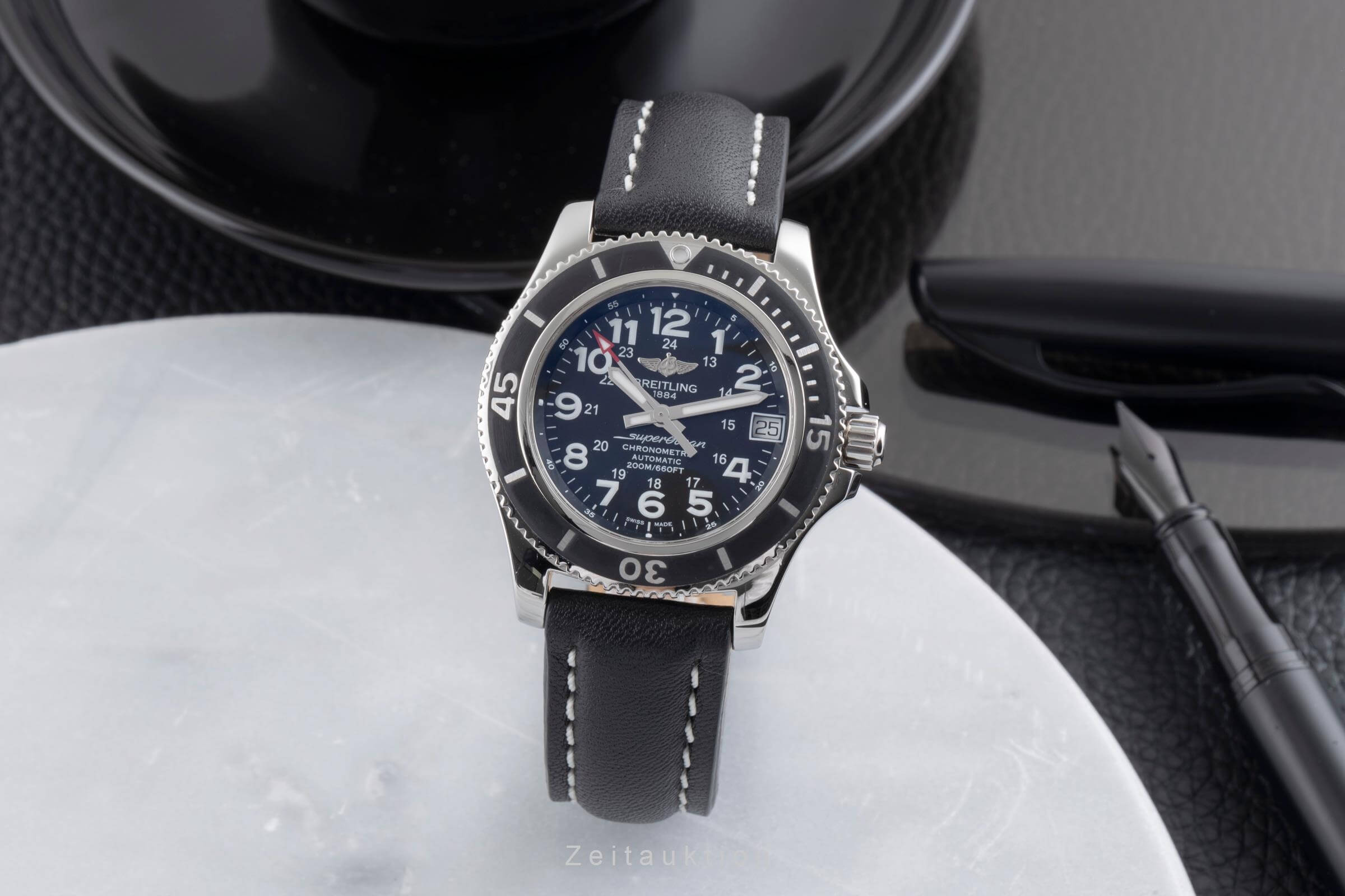 Breitling Superocean acero automático reloj para caballeros A17312C9/BD91 LP: 5050EUR  [2500611]
