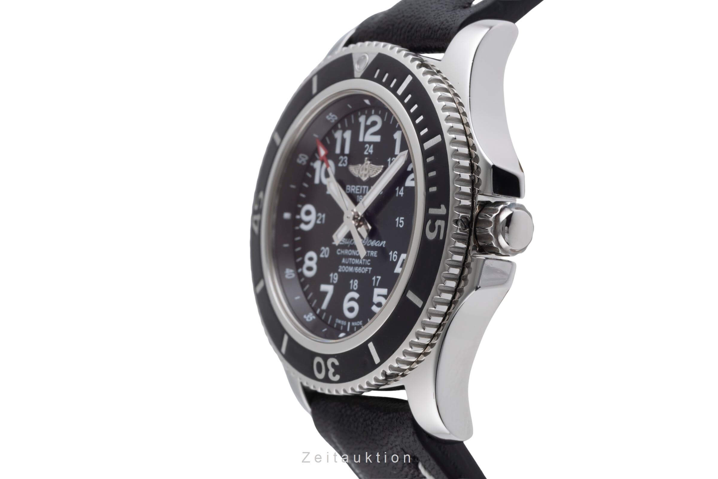 Breitling Superocean acero automático reloj para caballeros A17312C9/BD91 LP: 5050EUR  [2500611]