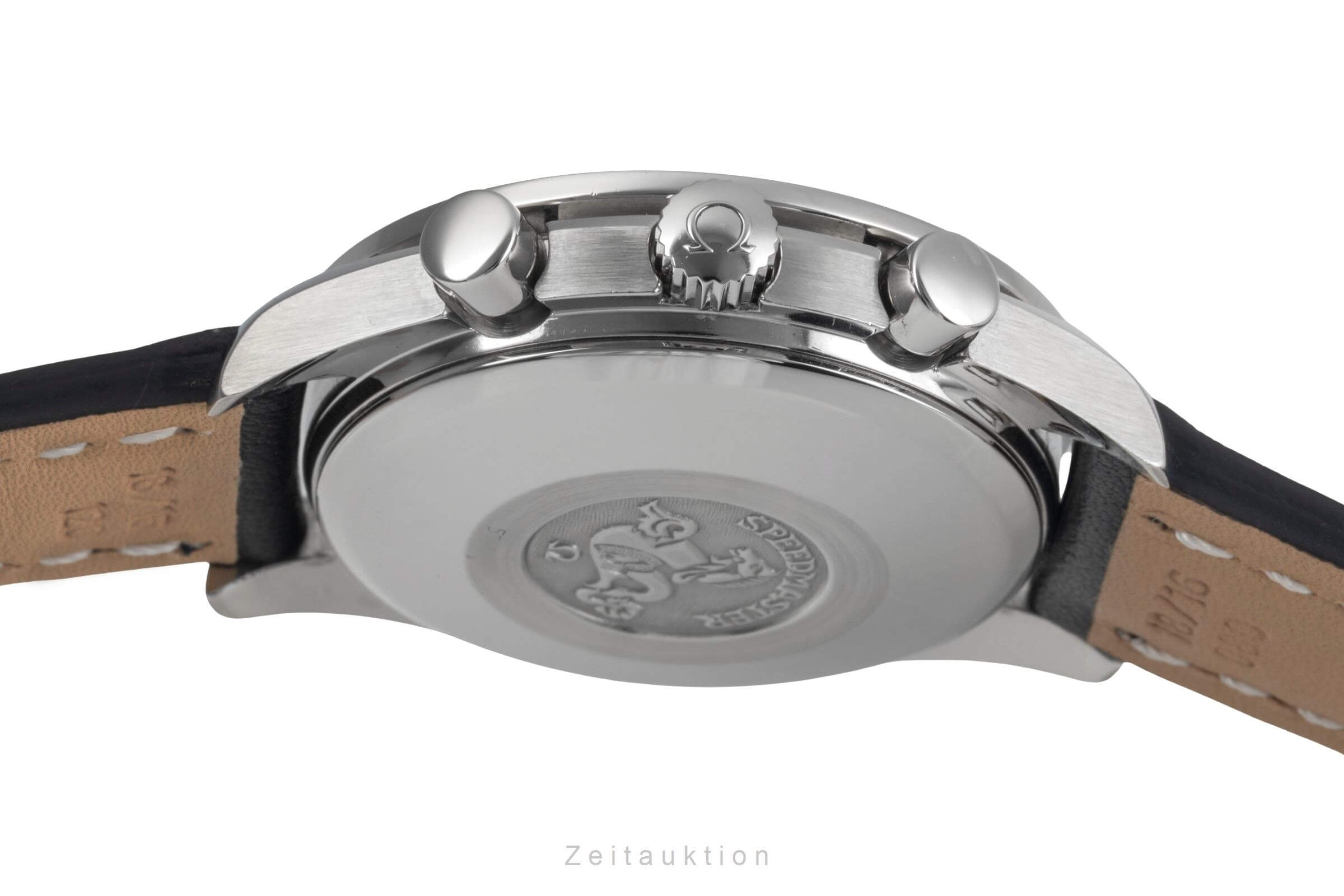 Omega Speedmaster chronographe acier automatique montre pour hommes 3813.53.00 LP: 5700EUR  [2500613]