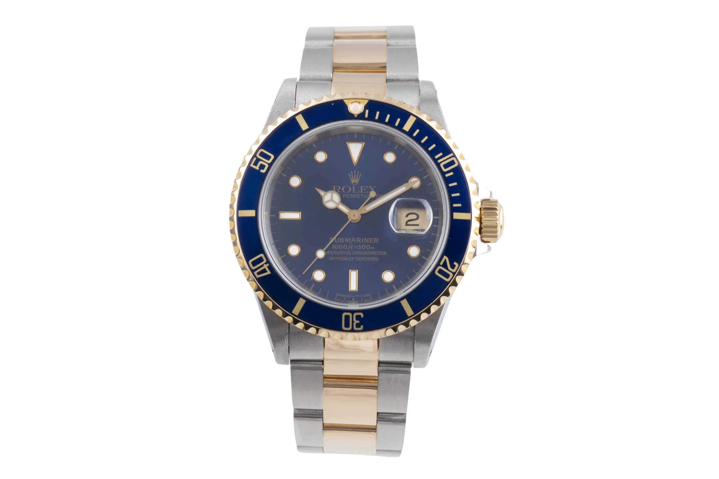 Rolex Submariner Date Stahl / Gold Oyster Perpetual Ref. 16613 S-Serie    [2500621]