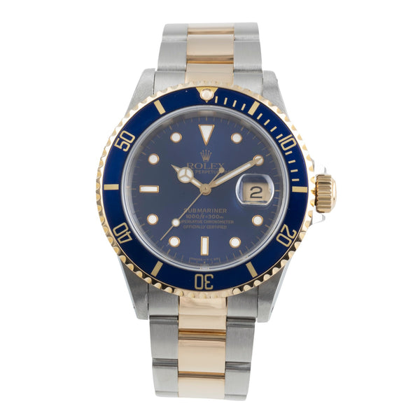 Rolex Submariner Date Stahl / Gold Oyster Perpetual Ref. 16613 S-Serie    [2500621]