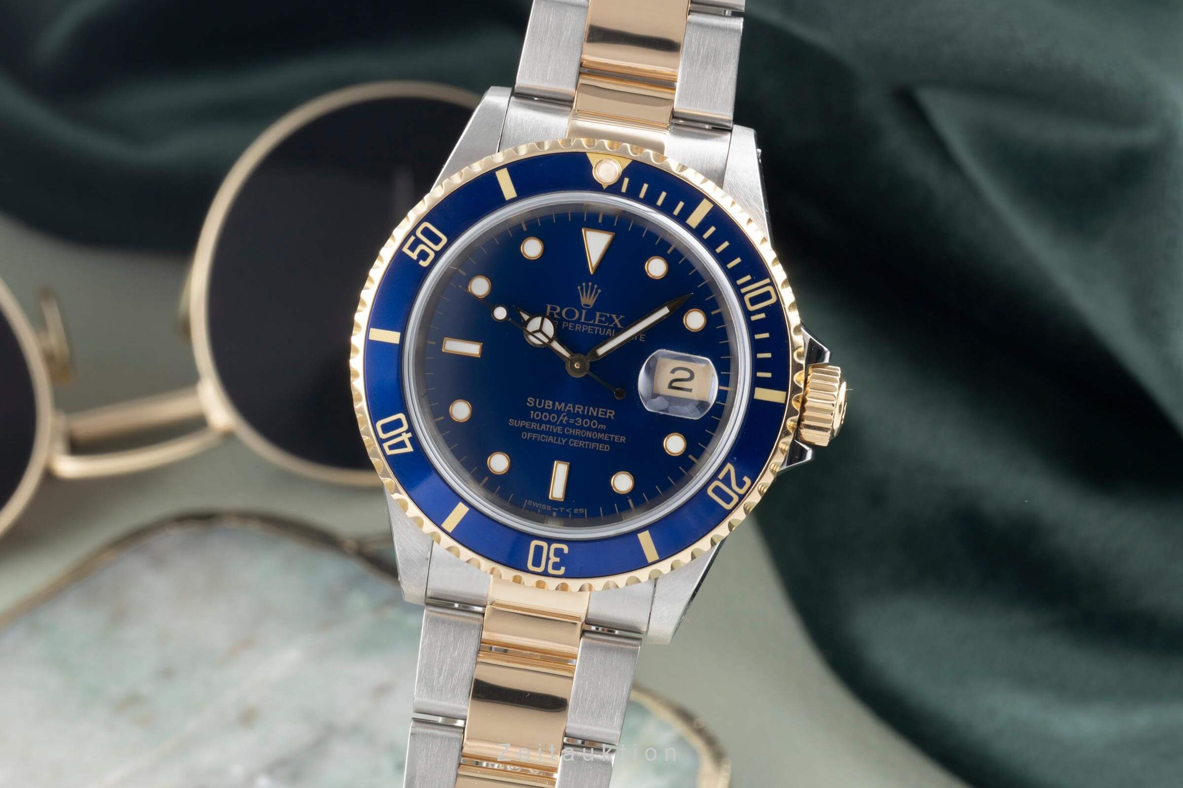 Rolex Submariner Date Stahl / Gold Oyster Perpetual Ref. 16613 S-Serie    [2500621]