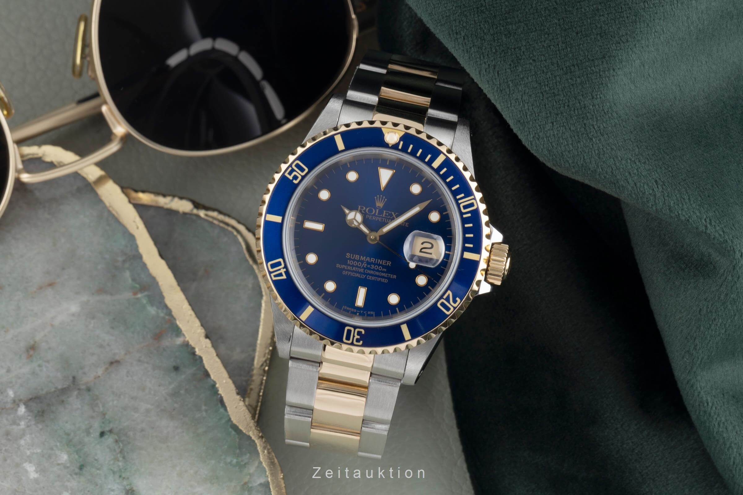Rolex Submariner Date Stahl / Gold Oyster Perpetual Ref. 16613 S-Serie    [2500621]