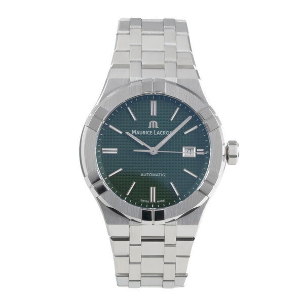 Maurice Lacroix Aikon acier automatique montre pour hommes AI6008-SS002-630  [2500622]