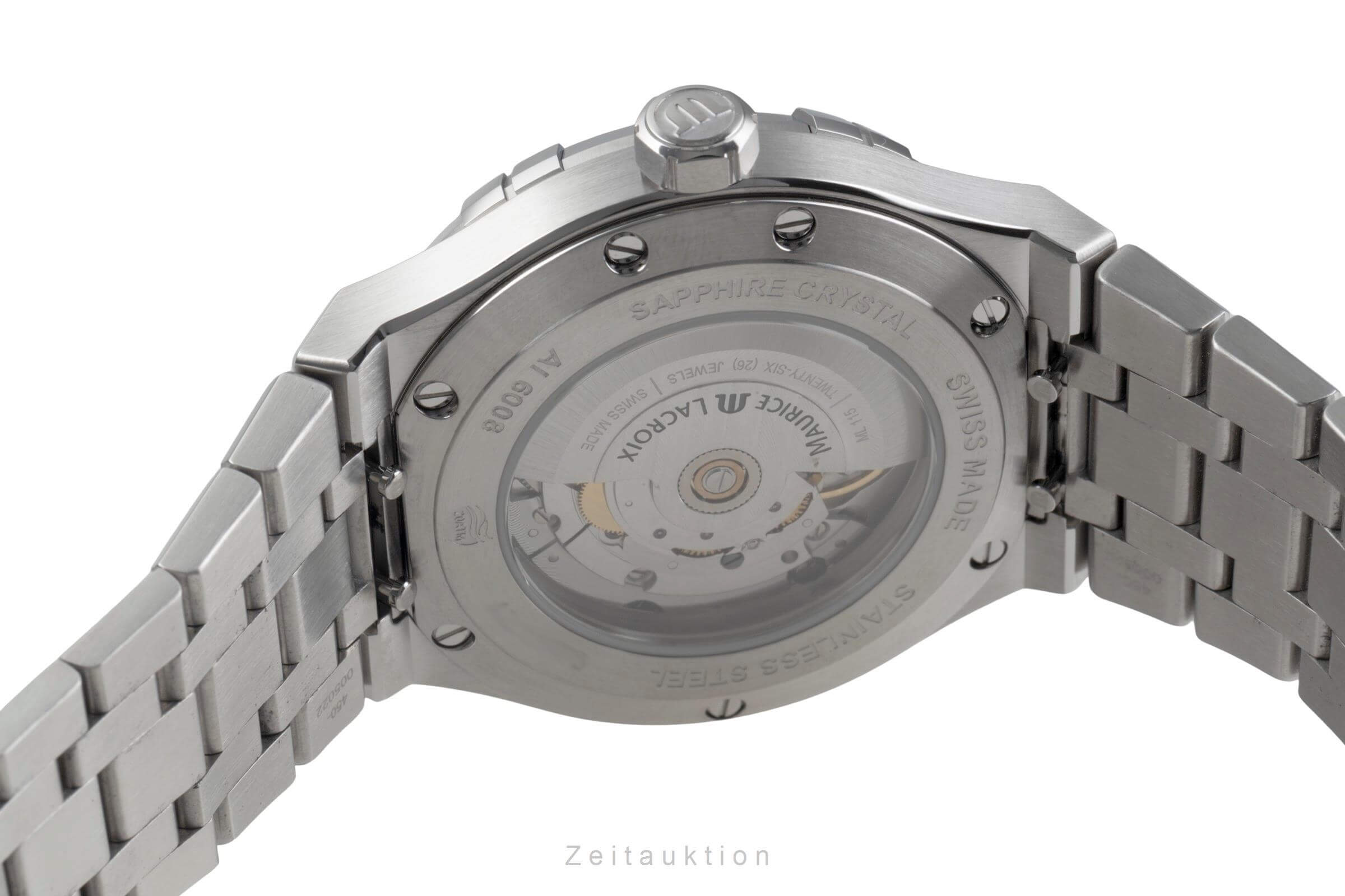 Maurice Lacroix Aikon acier automatique montre pour hommes AI6008-SS002-630  [2500622]