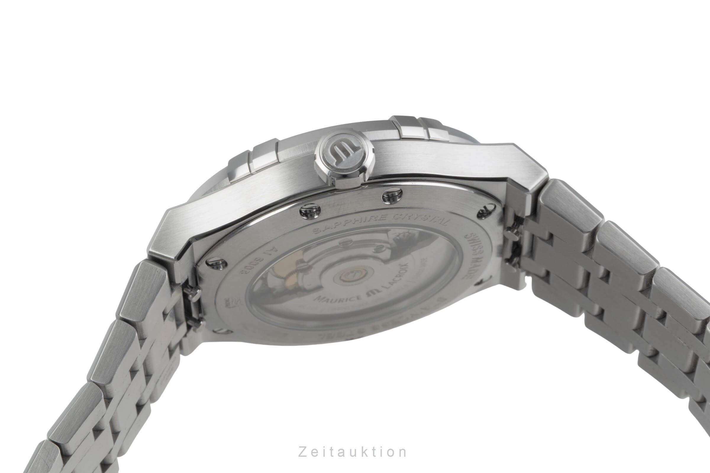 Maurice Lacroix Aikon acier automatique montre pour hommes AI6008-SS002-630  [2500622]