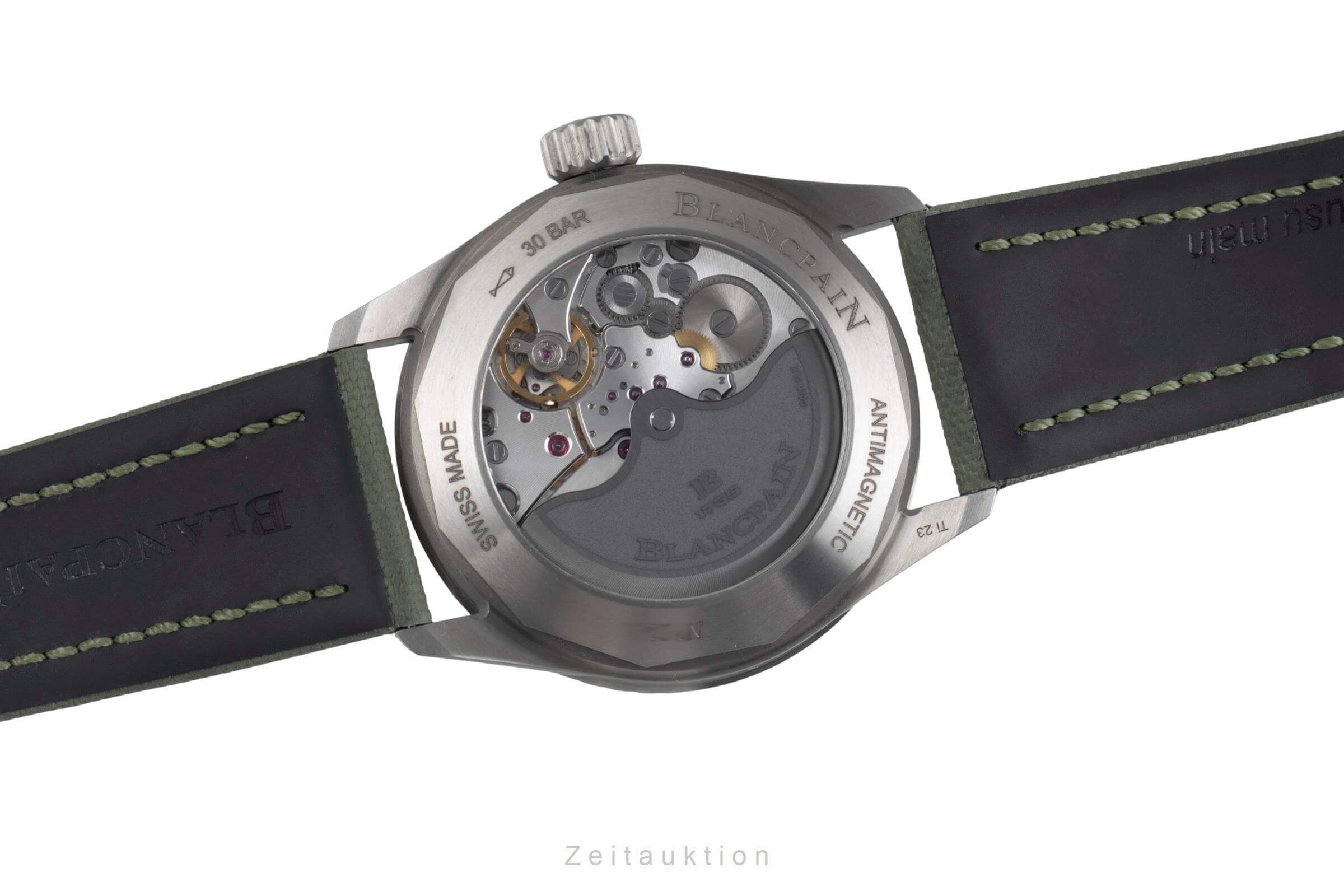 Blancpain Fifty Fathoms titanio automatismo orologio da uomo 5000-1210-G52A LP: 13300EUR  [2500642]
