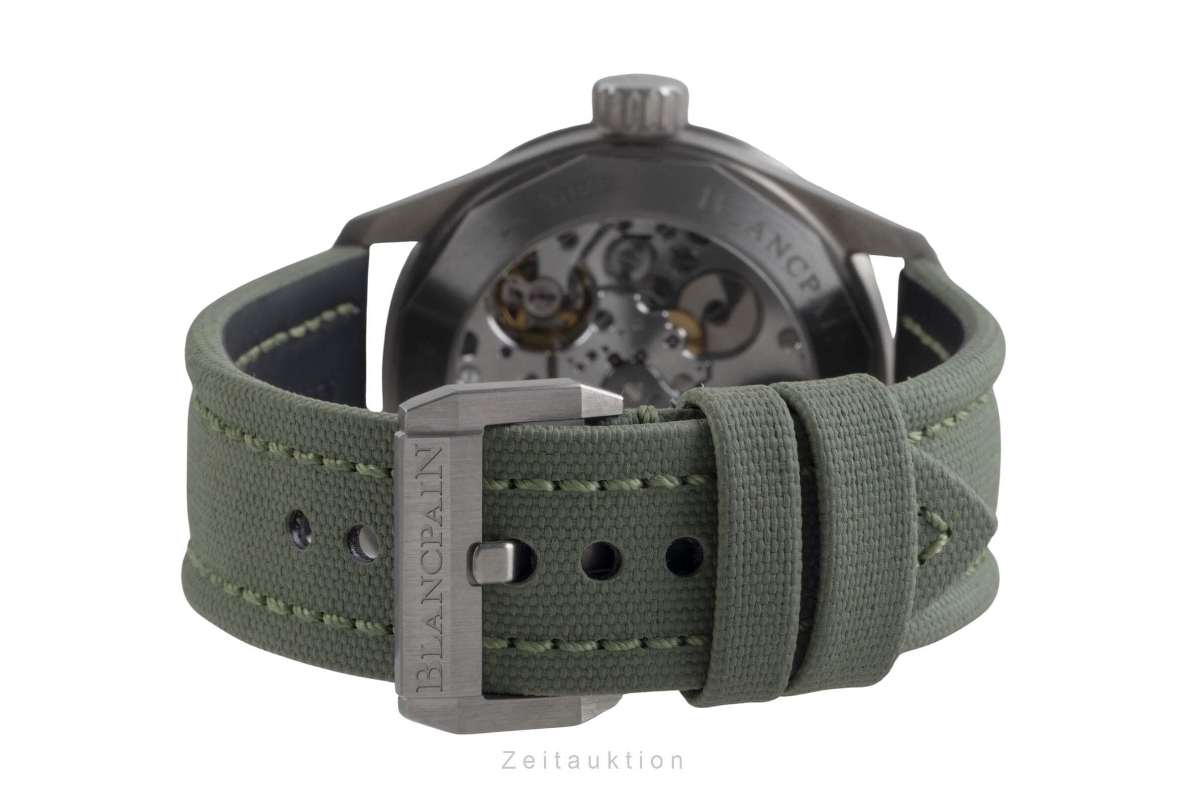 Blancpain Fifty Fathoms titanio automatismo orologio da uomo 5000-1210-G52A LP: 13300EUR  [2500642]