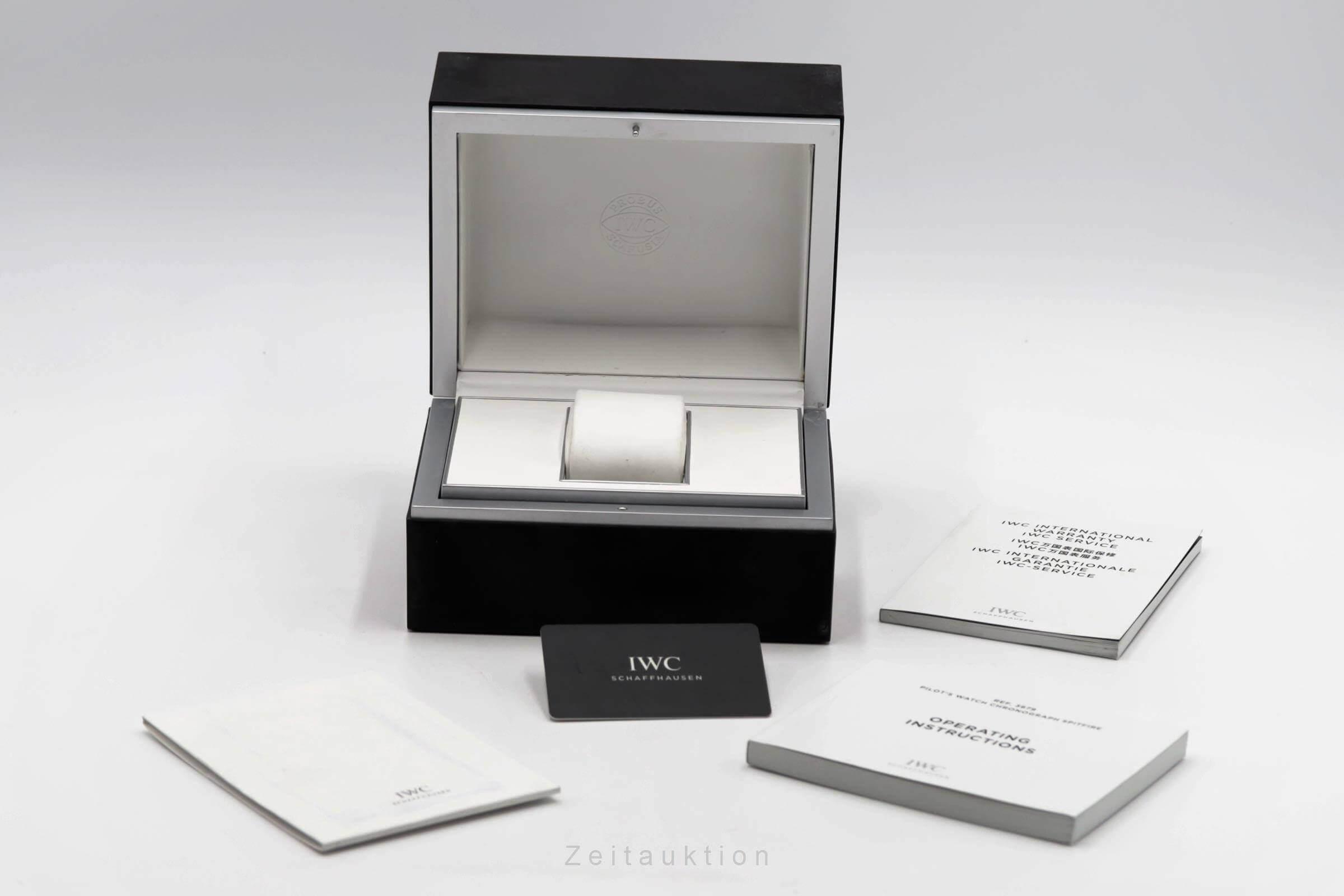 IWC Spitfire cronógrafo acero automático reloj para caballeros IW387901 LP: 7900EUR  [2500659]