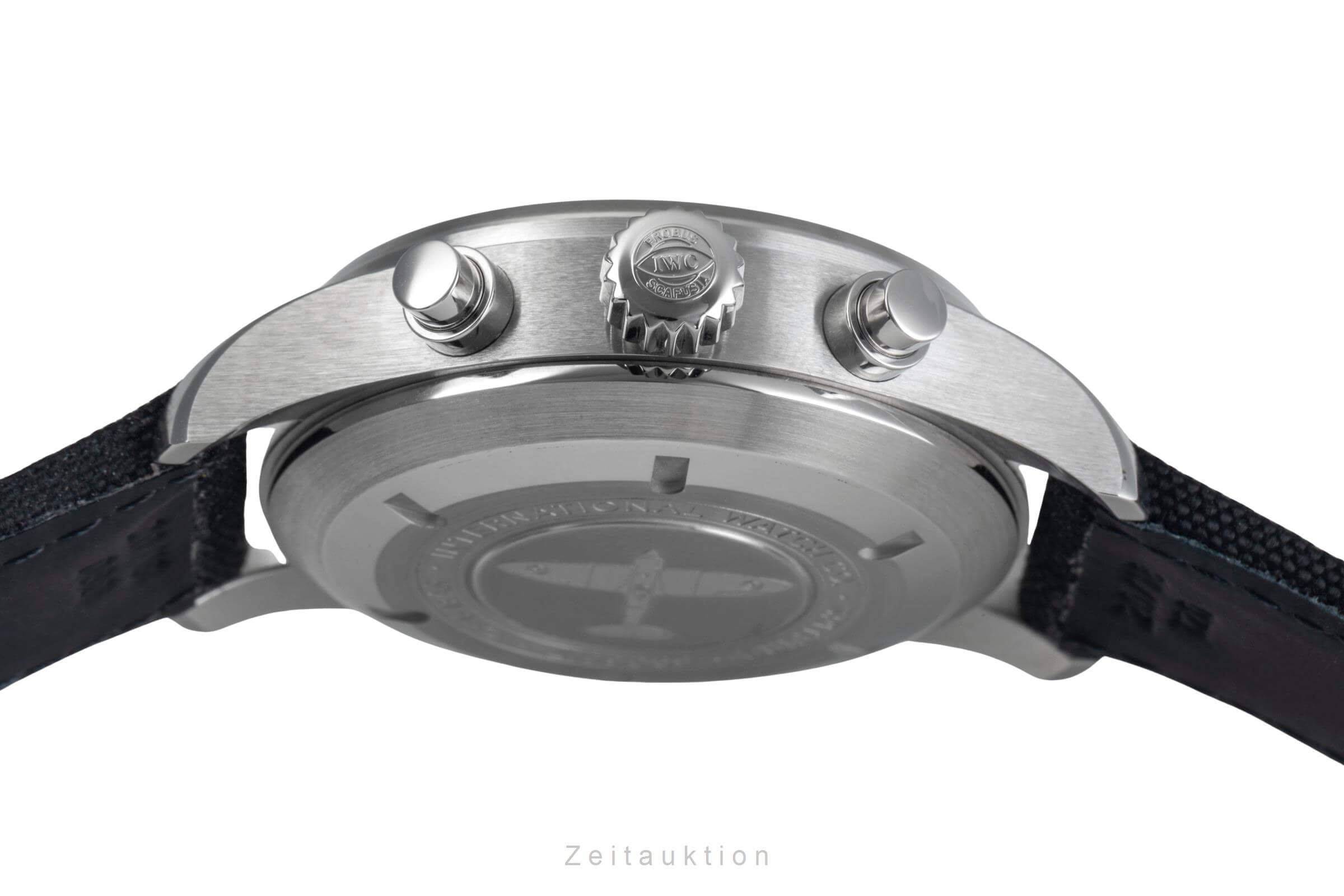 IWC Spitfire cronógrafo acero automático reloj para caballeros IW387901 LP: 7900EUR  [2500659]