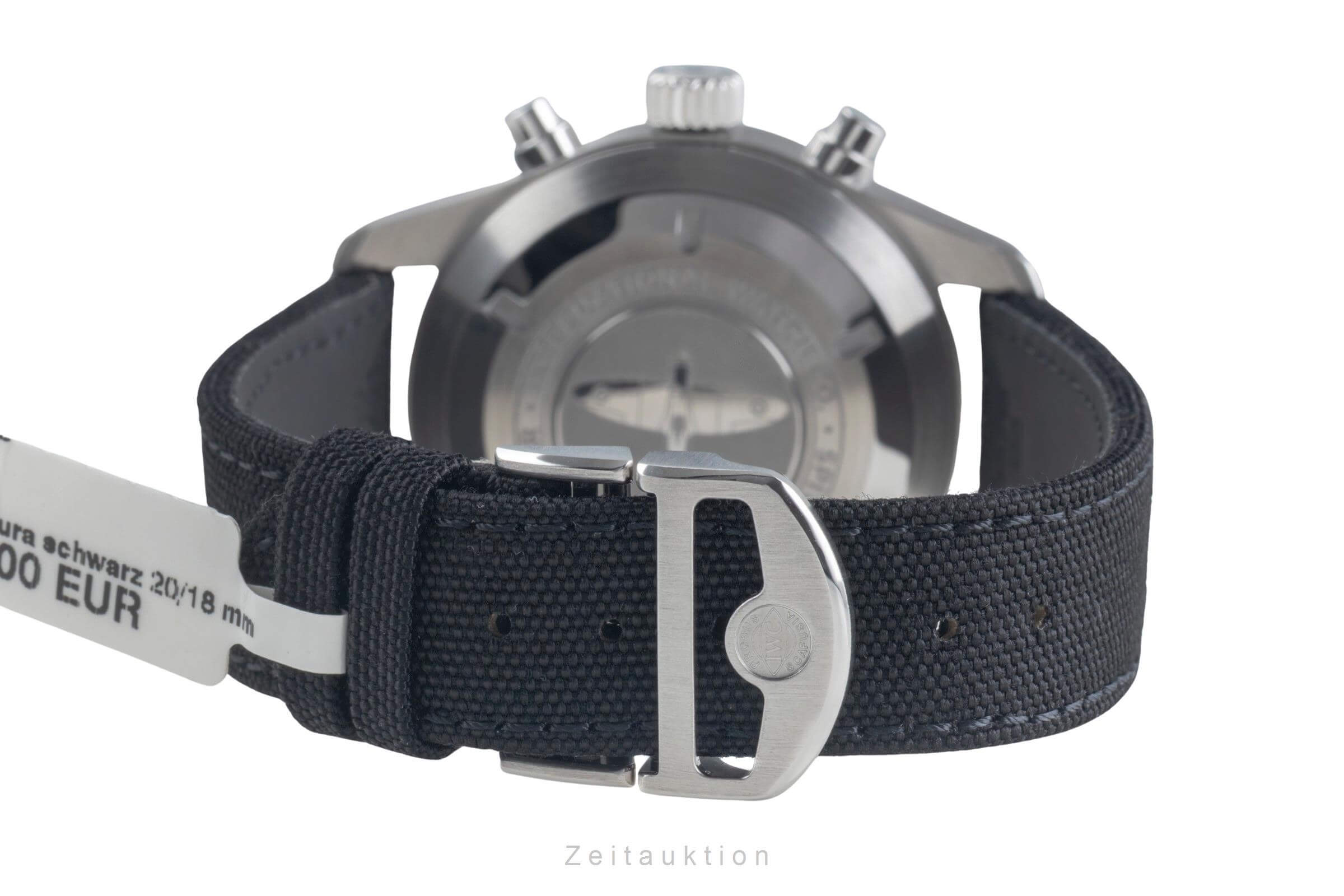 IWC Spitfire cronógrafo acero automático reloj para caballeros IW387901 LP: 7900EUR  [2500659]