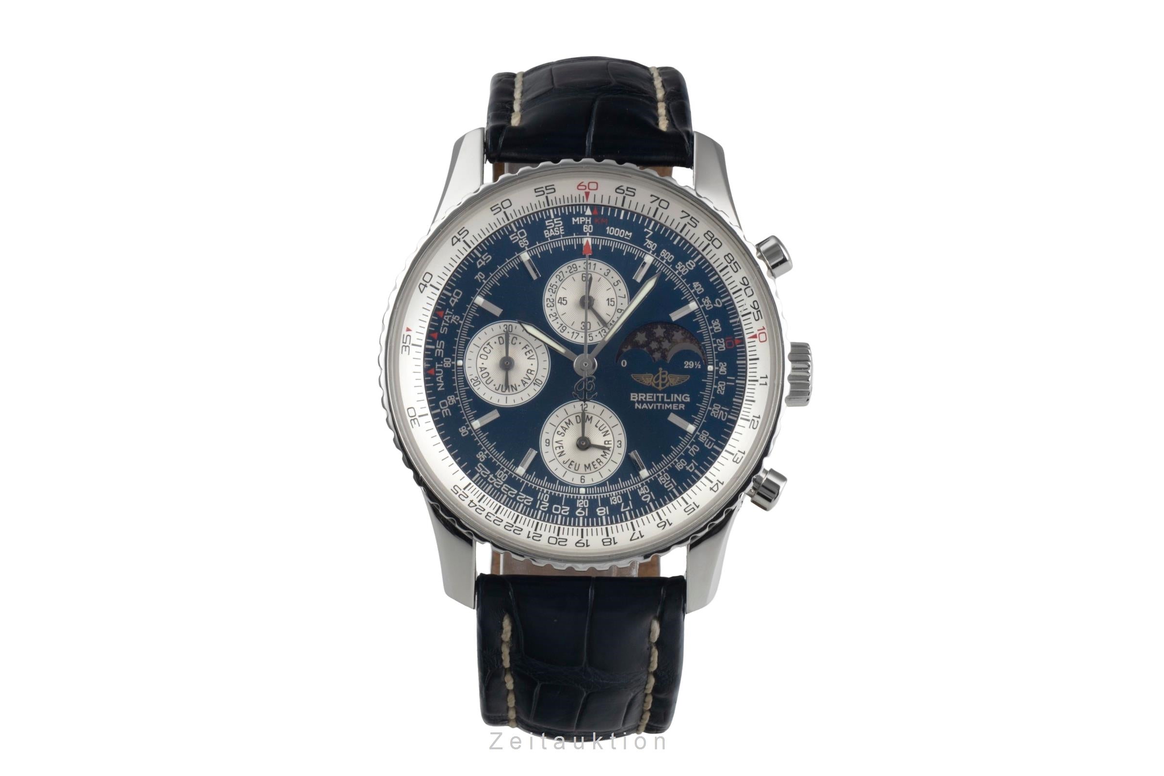 Breitling Navitimer chronograph steel automatic men's watch A19340  [2500672]