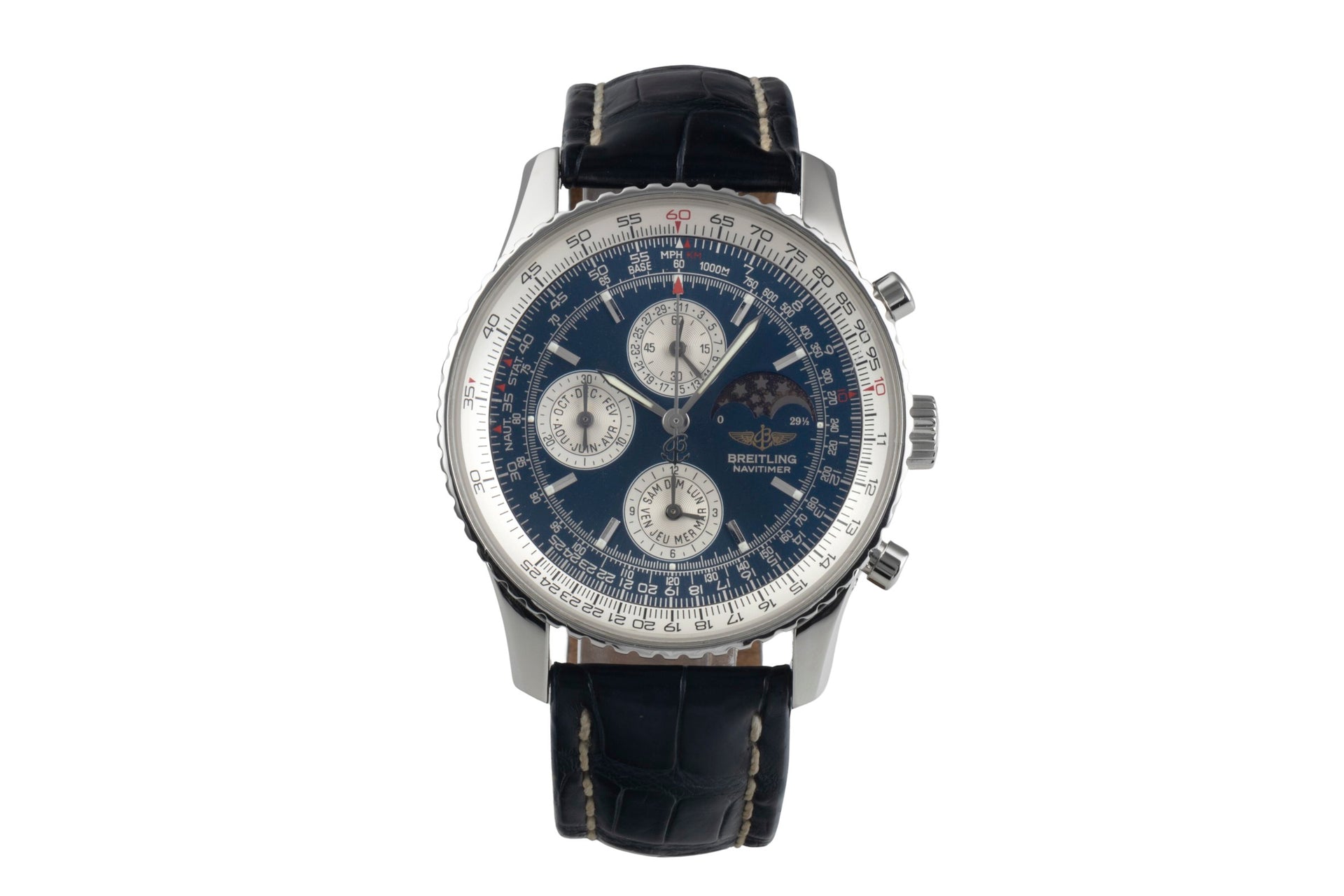 Navitimer chronograph steel automatic watch A19340 [ ]