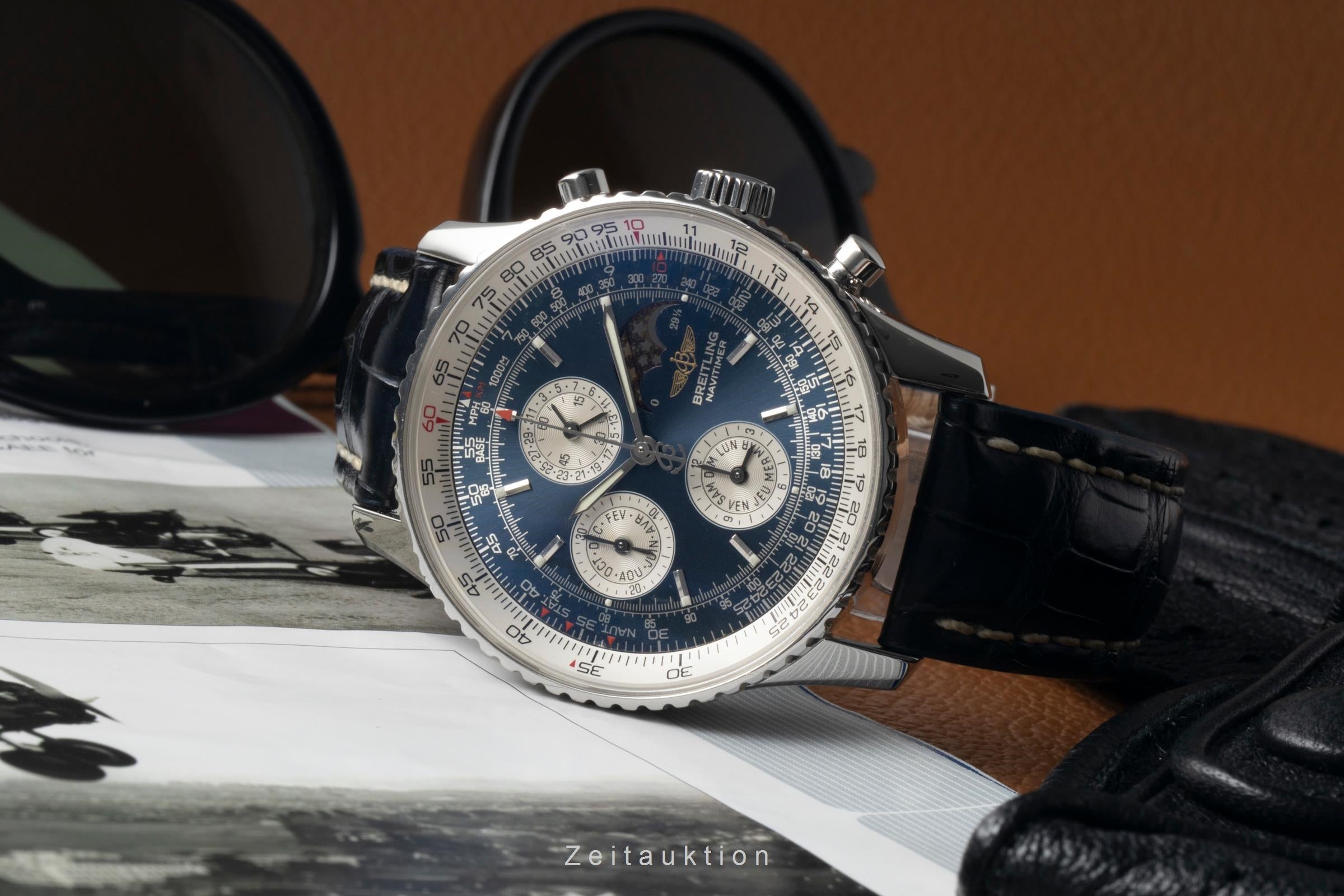 Breitling Navitimer cronografo acciaio automatismo B19 Ref