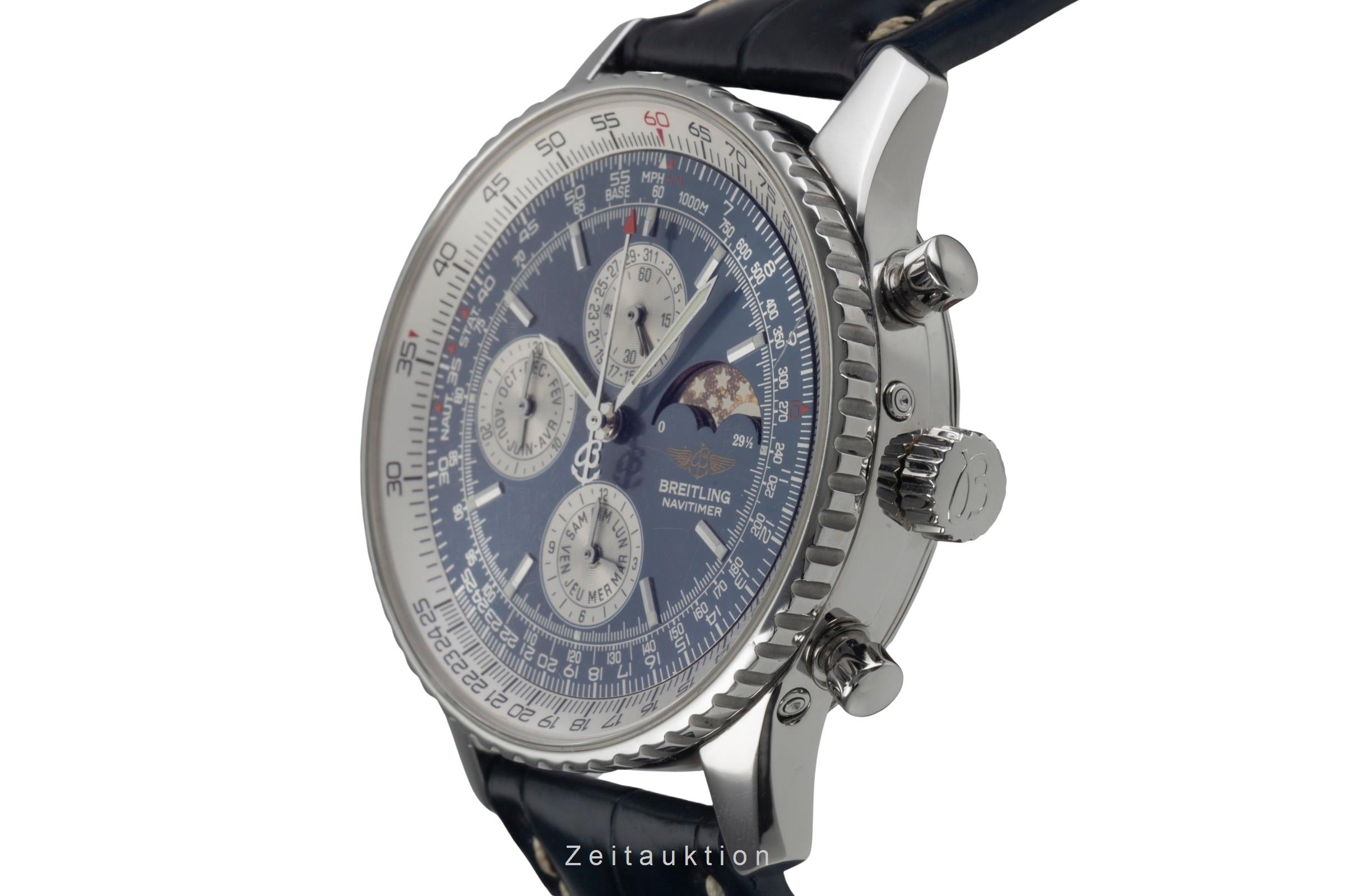 Breitling Navitimer chronograph steel automatic men's watch A19340  [2500672]