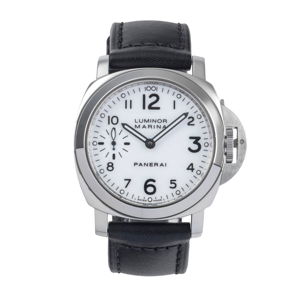 Panerai Luminor Marina acero cuerda manual reloj para caballeros PAM00113 LP: 6200EUR  [2500676]