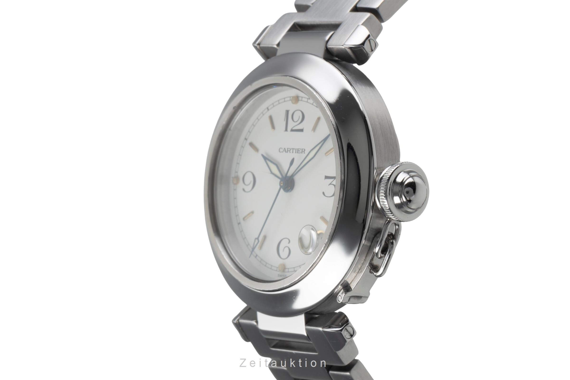 Cartier Pasha acier automatique montre pour hommes W31015M7, 2324 LP: 7200EUR  [2500686]