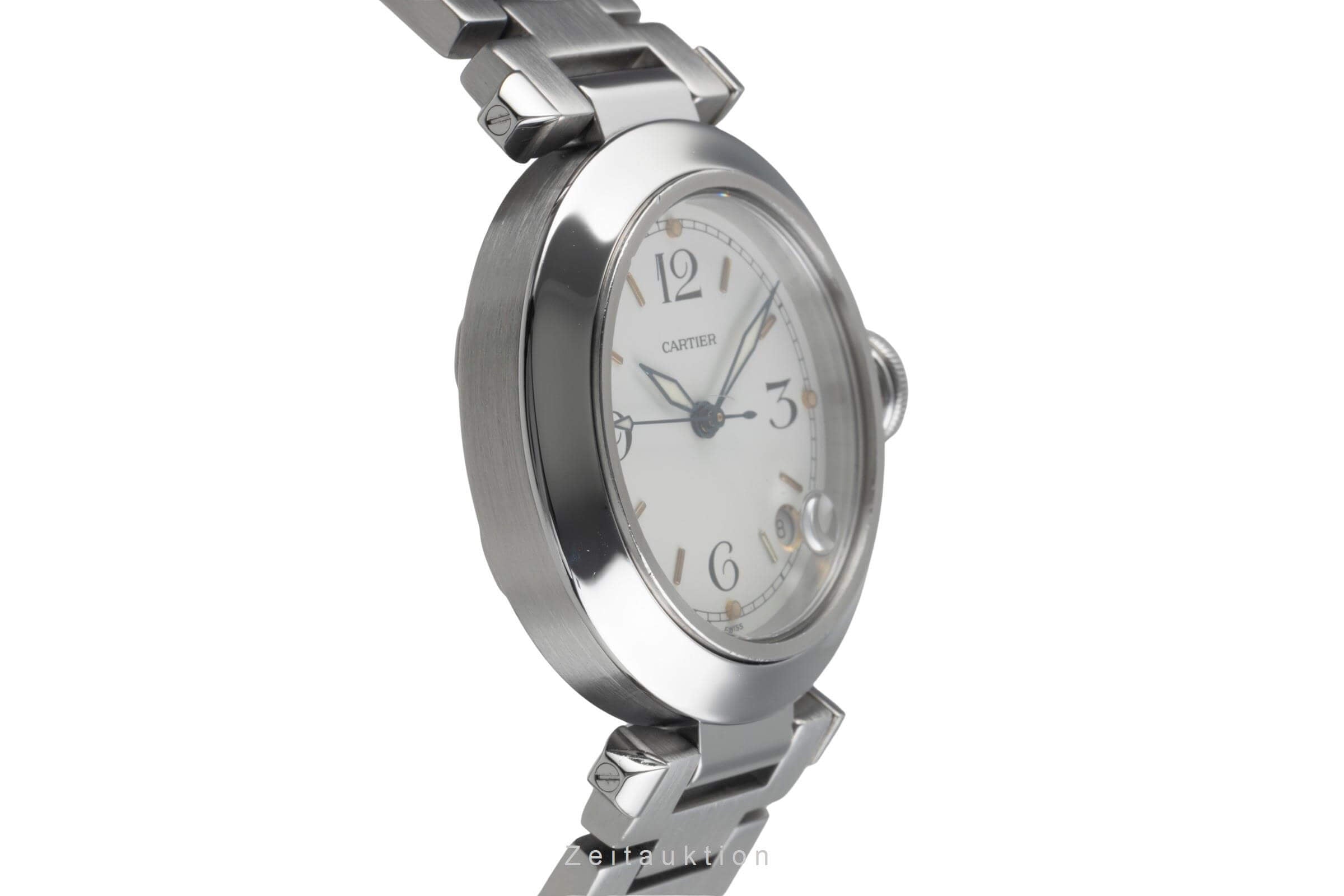 Cartier Pasha acier automatique montre pour hommes W31015M7, 2324 LP: 7200EUR  [2500686]