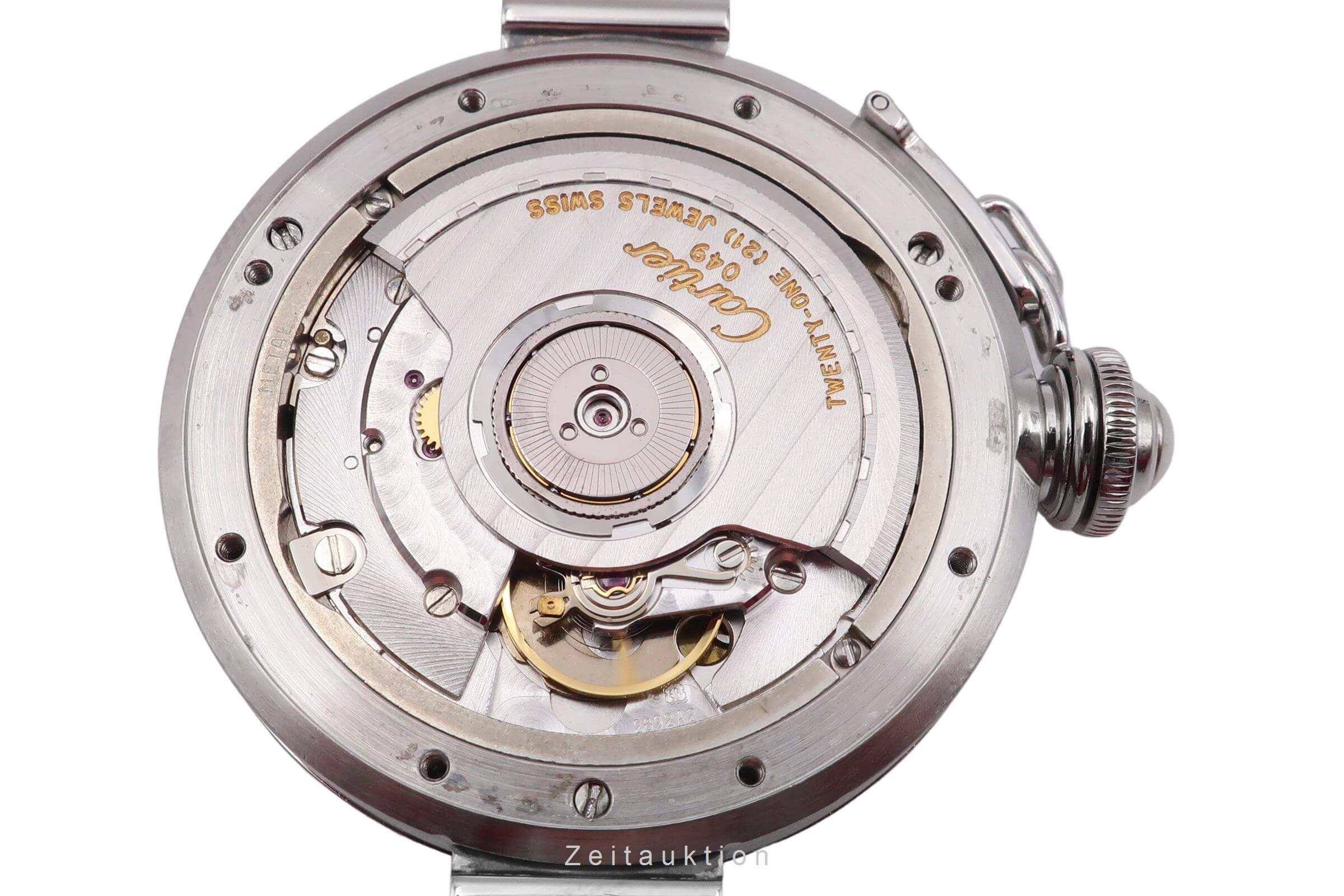 Cartier Pasha acier automatique montre pour hommes W31015M7, 2324 LP: 7200EUR  [2500686]